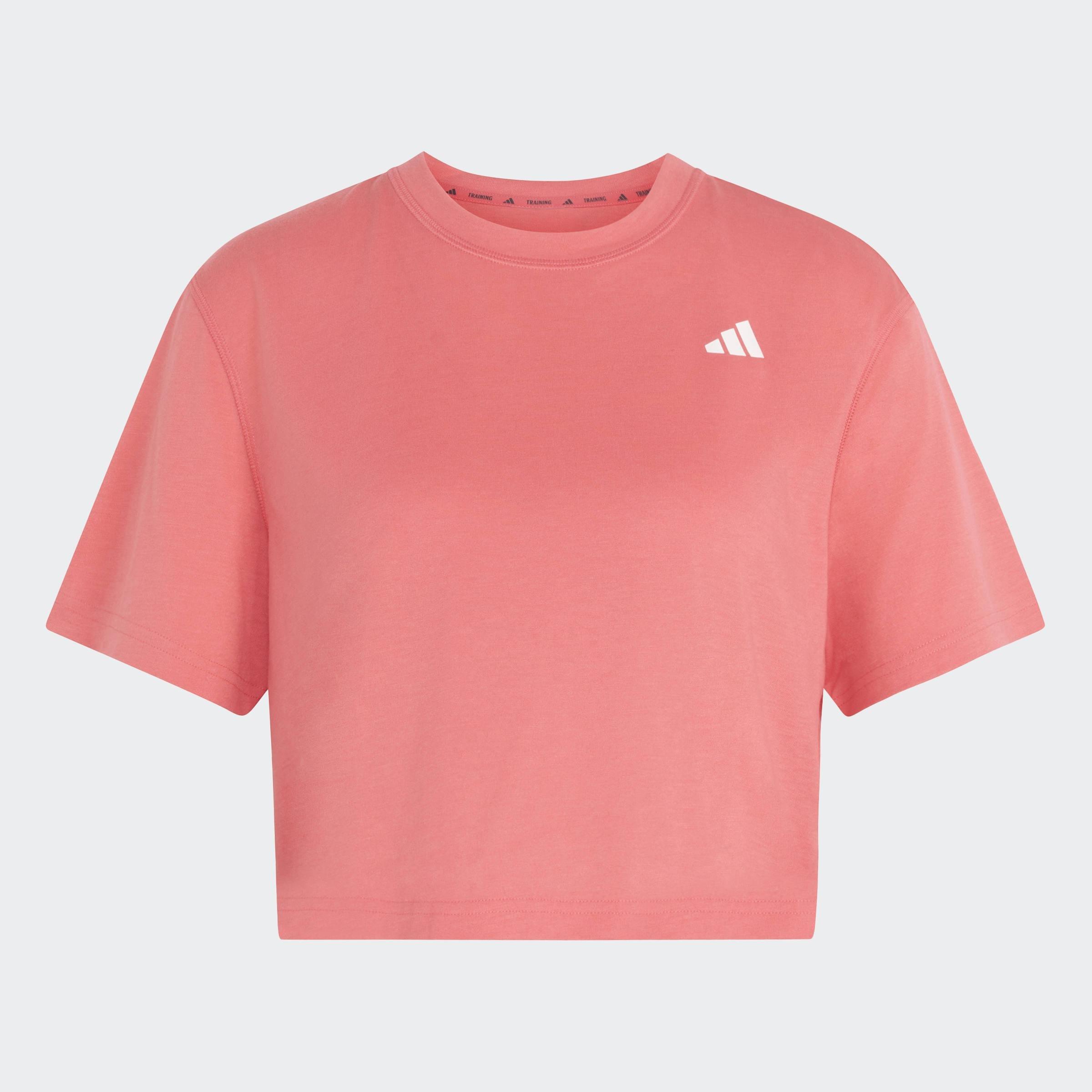 Train Essentials Boxy Workout T-Shirt, Pink