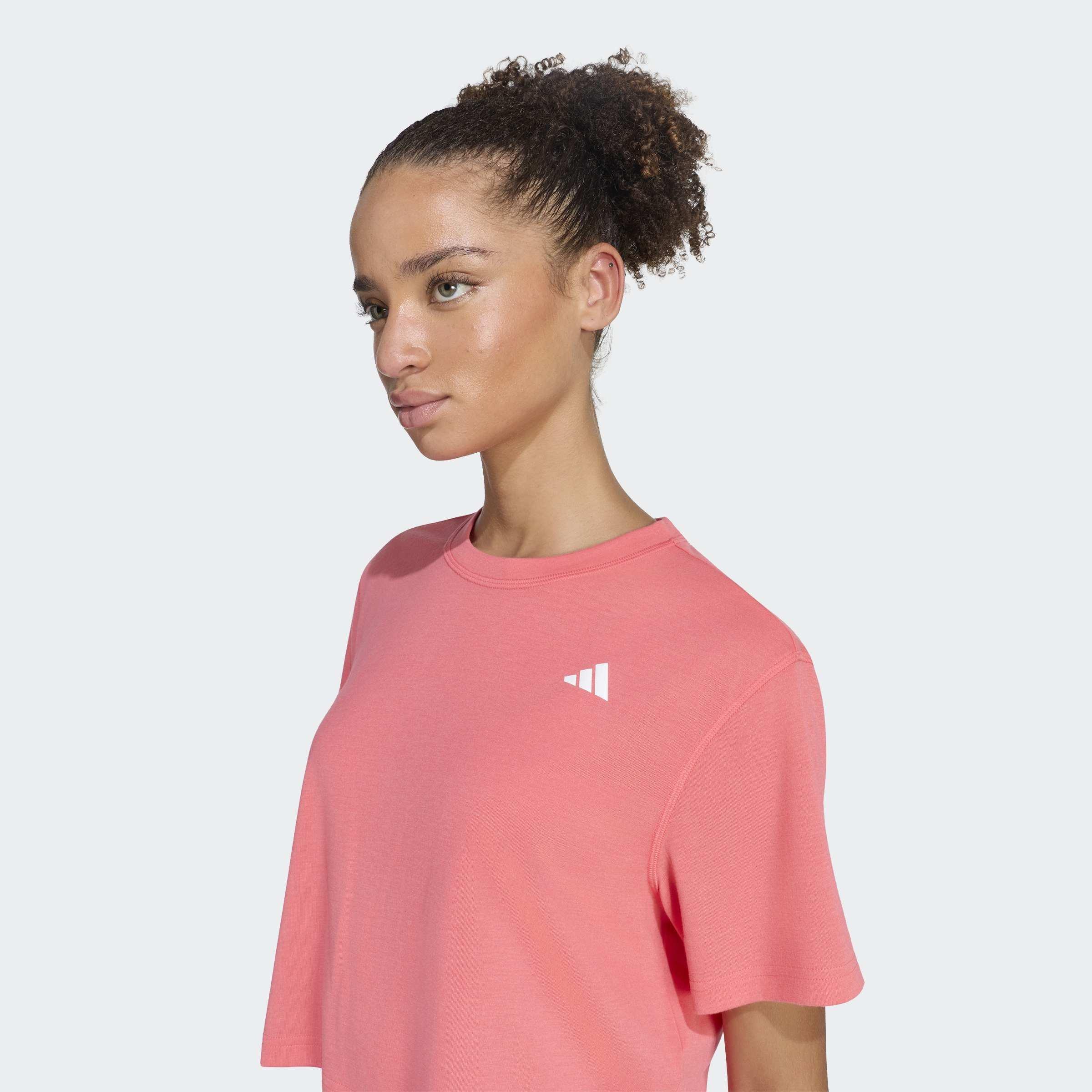 Train Essentials Boxy Workout T-Shirt, Pink, A701_ONE, large image number 3