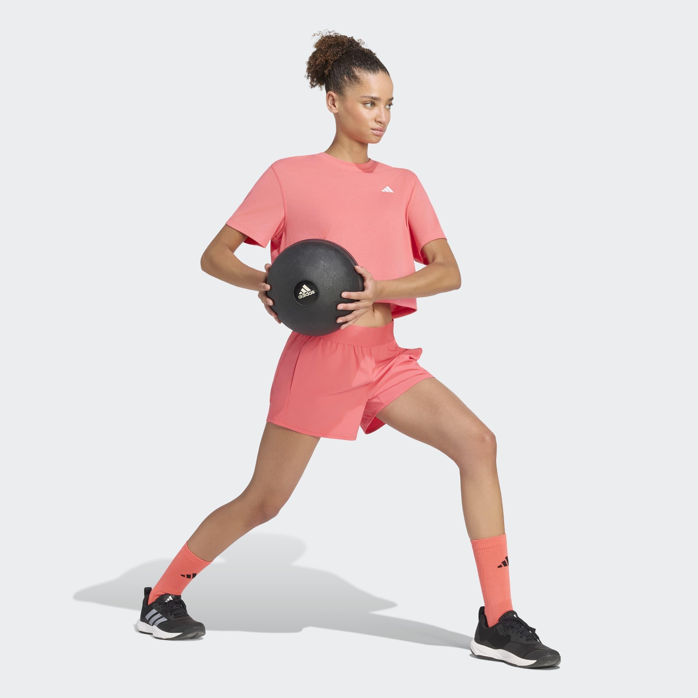 Train Essentials Boxy Workout T-Shirt, Pink, A701_ONE, large image number 4