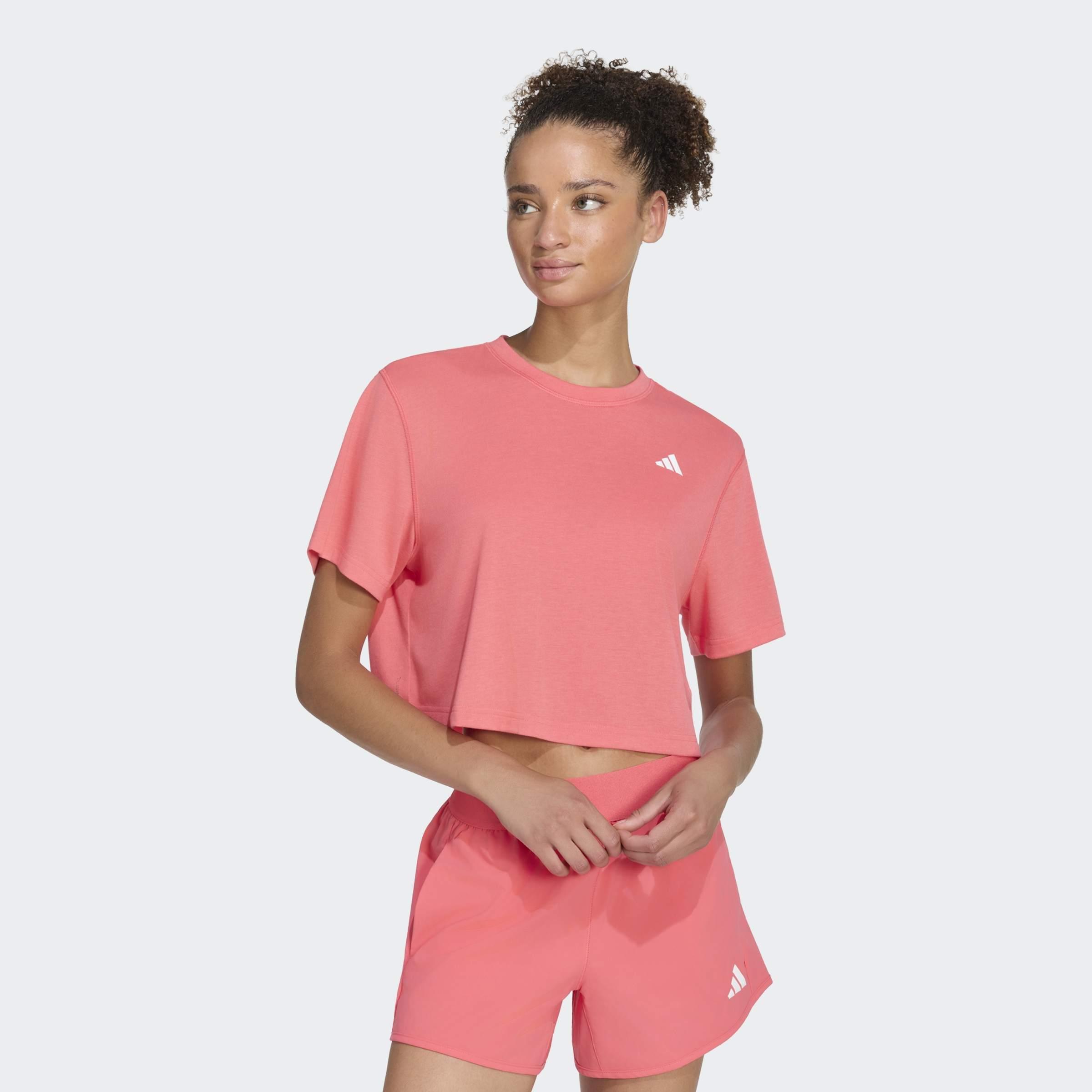 Train Essentials Boxy Workout T-Shirt, Pink, A701_ONE, large image number 5