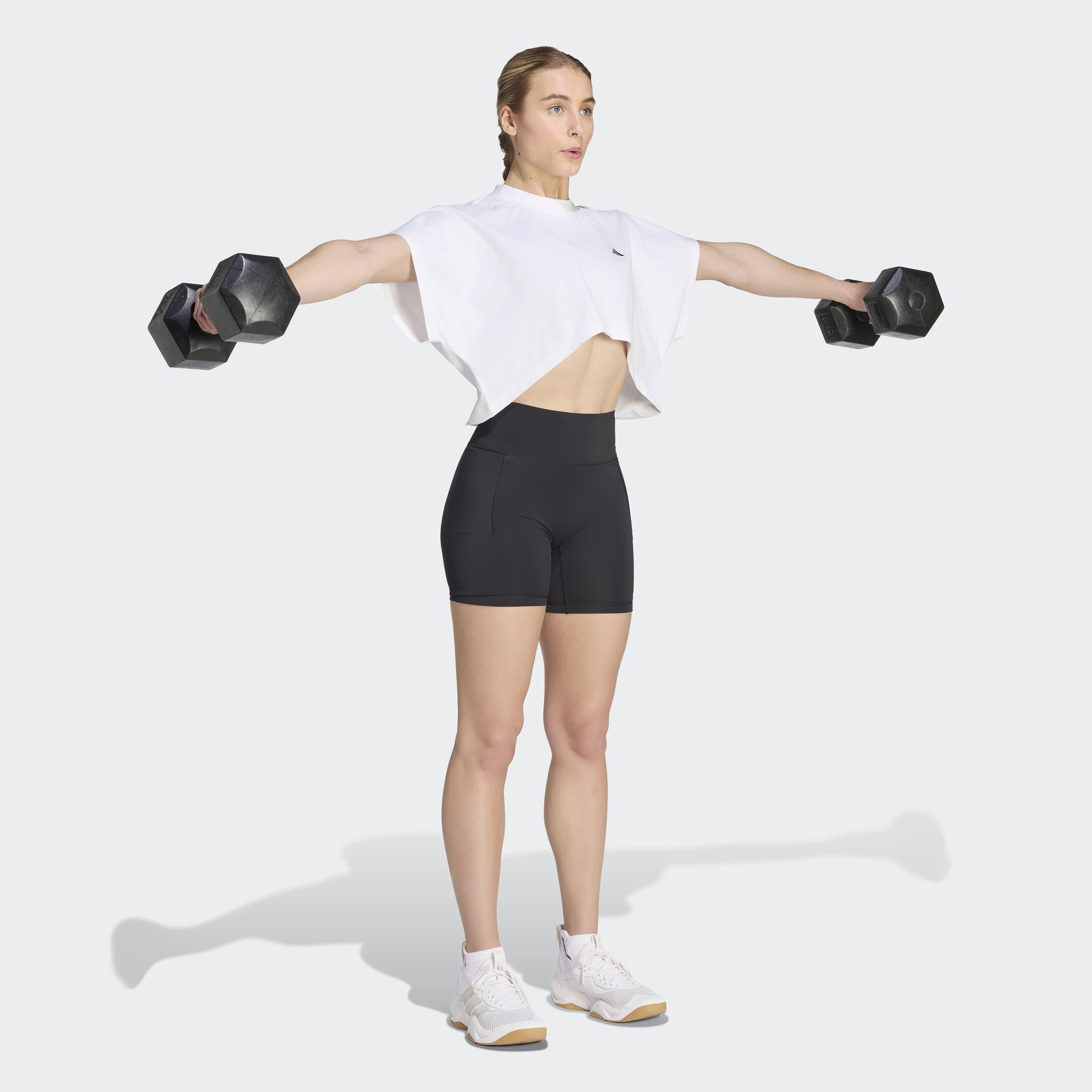 PrimeLift Workout Graphics T-Shirt, White, A701_ONE, large image number 4