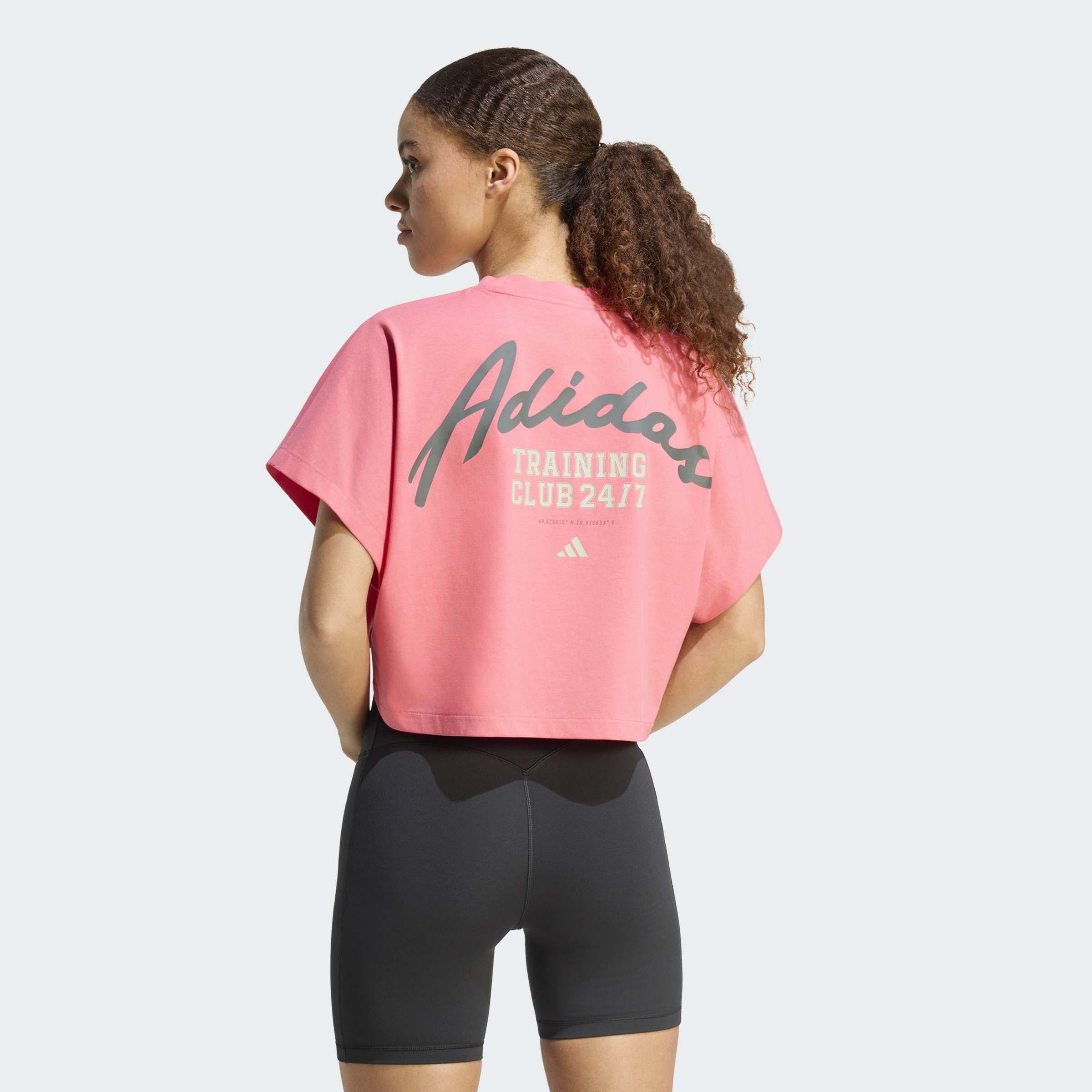 PrimeLift Workout Graphics T-Shirt, Pink