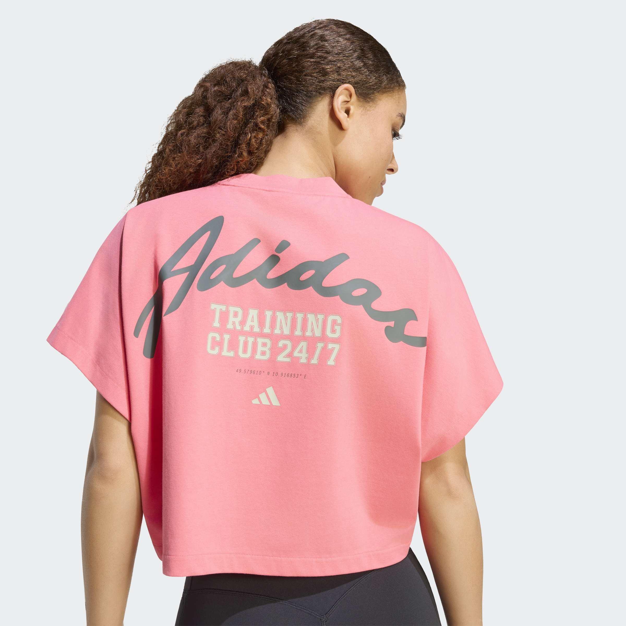 PrimeLift Workout Graphics T-Shirt, Pink, A701_ONE, large image number 2