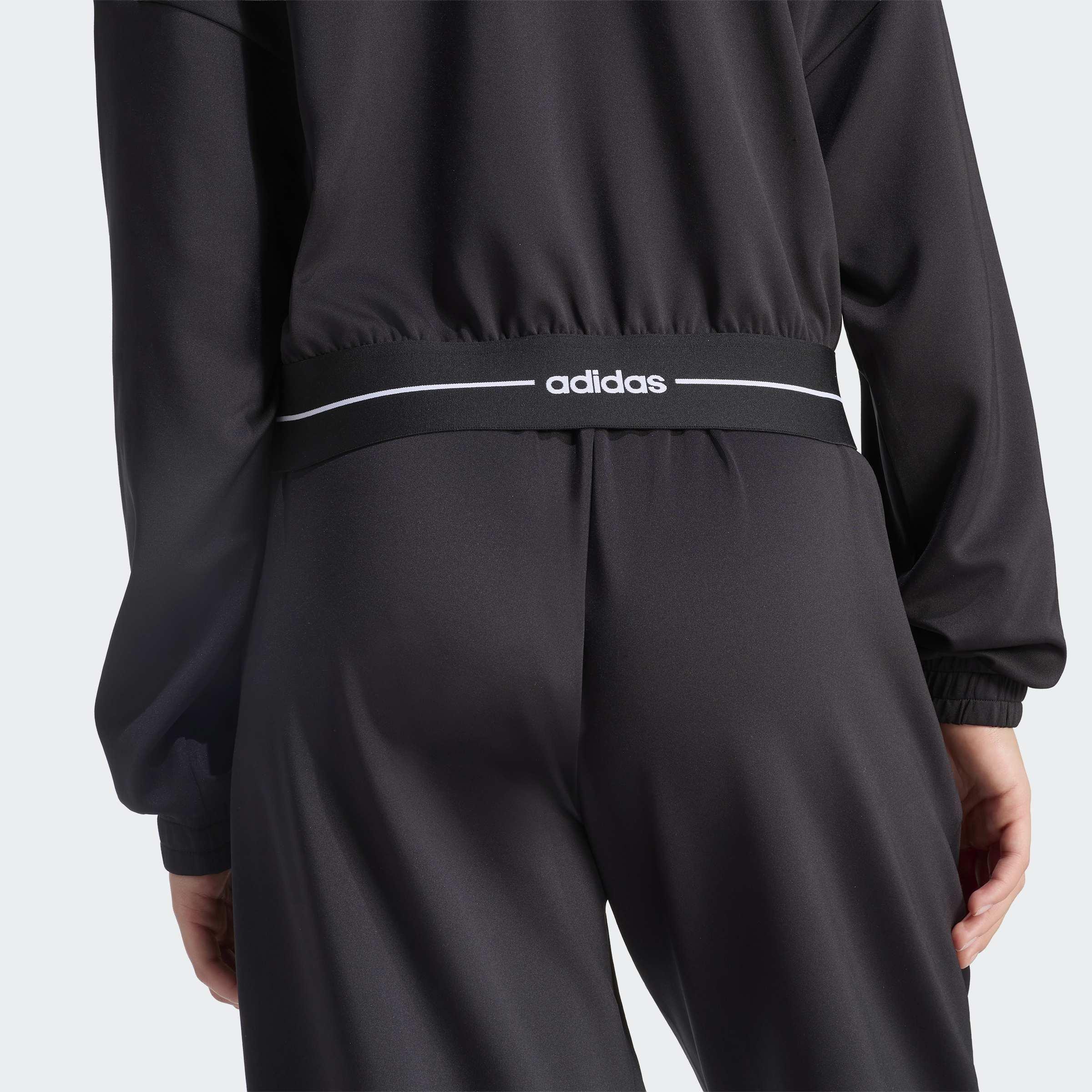 Hyperglam Cropped Track Top, Black, A701_ONE, large image number 2