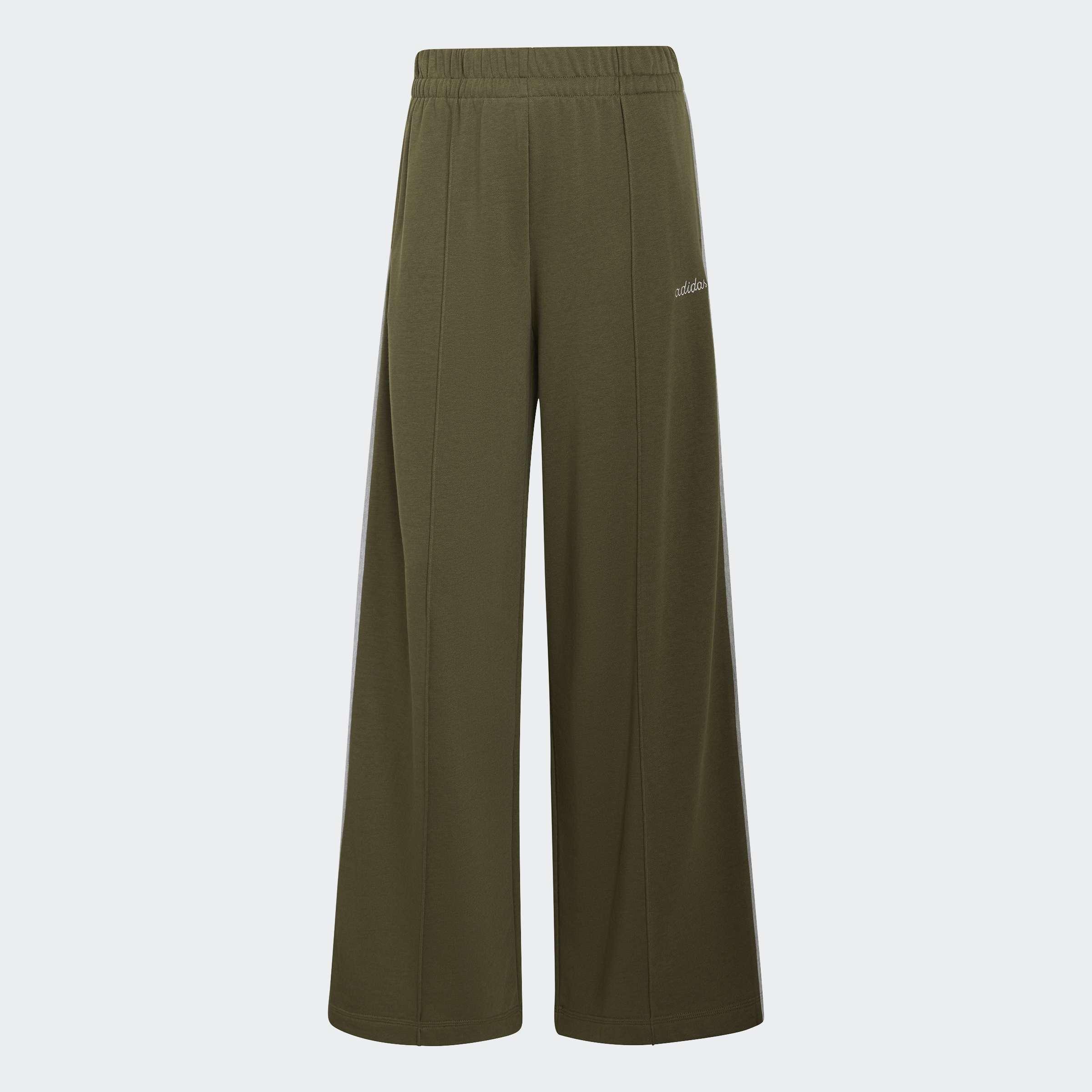 Seasonal Essentials Colourpop Joggers with Embroidered Graphic, Green