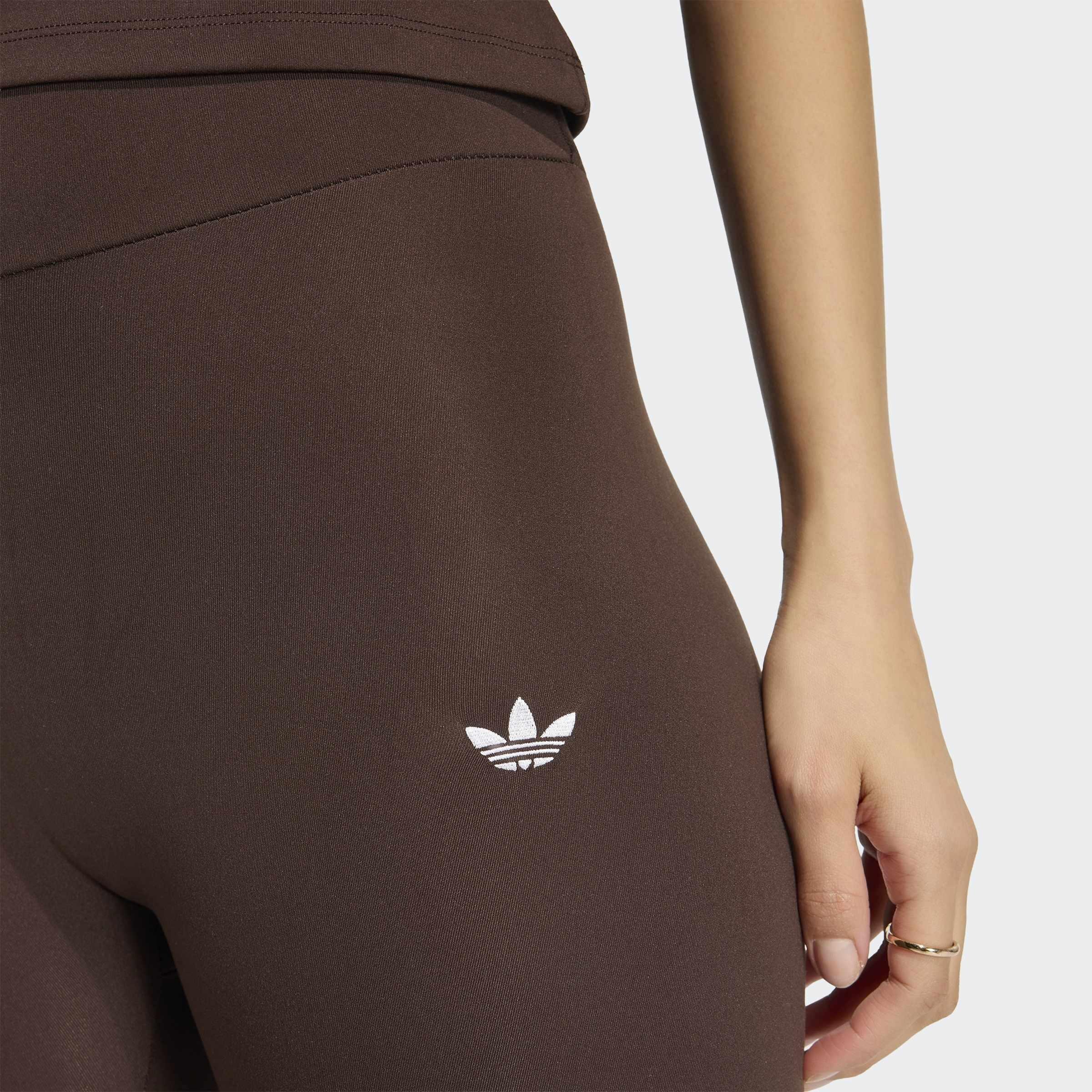 Essentials Polyester Leggings, Brown, A701_ONE, large image number 3