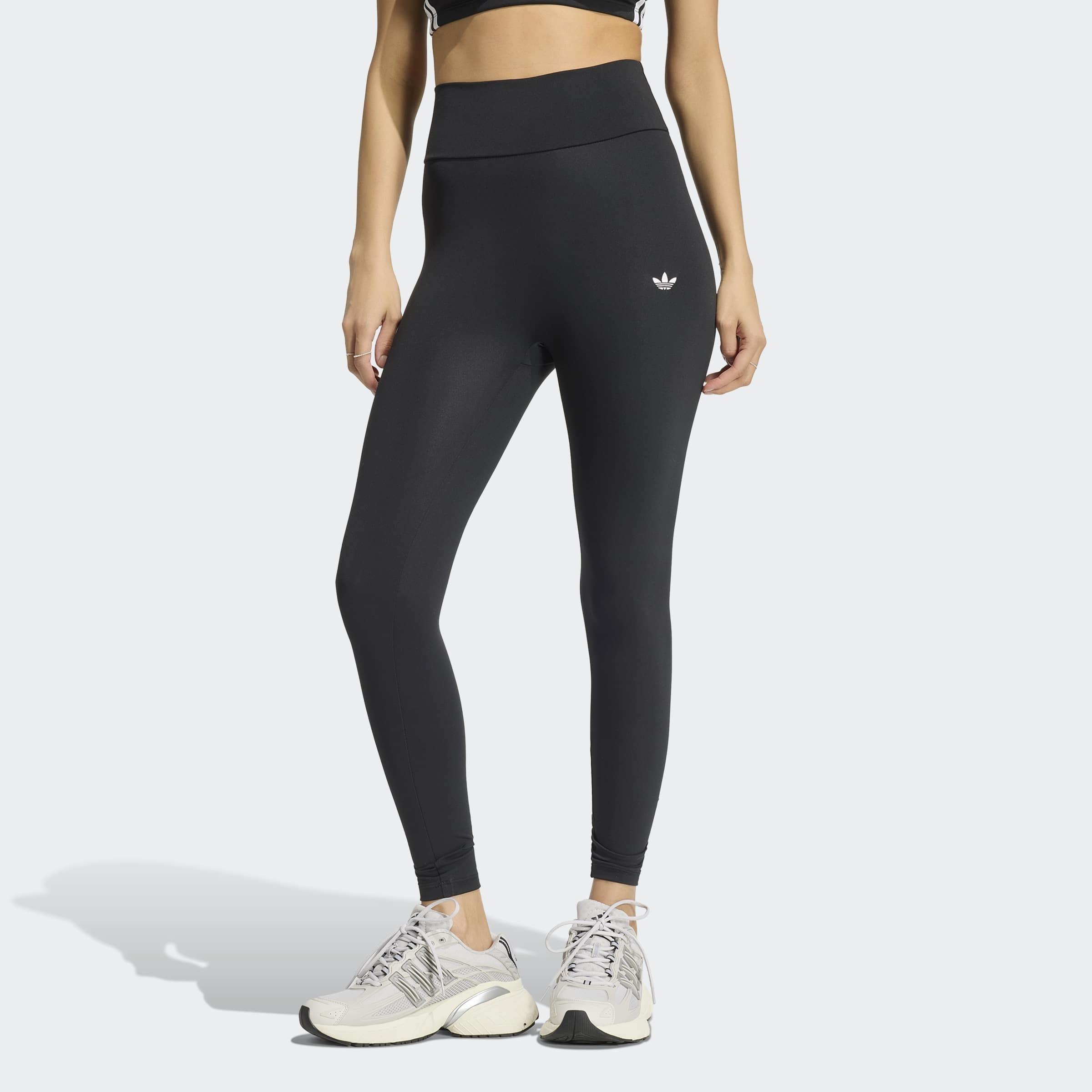 Essentials Polyester Leggings, Black, A701_ONE, large image number 4