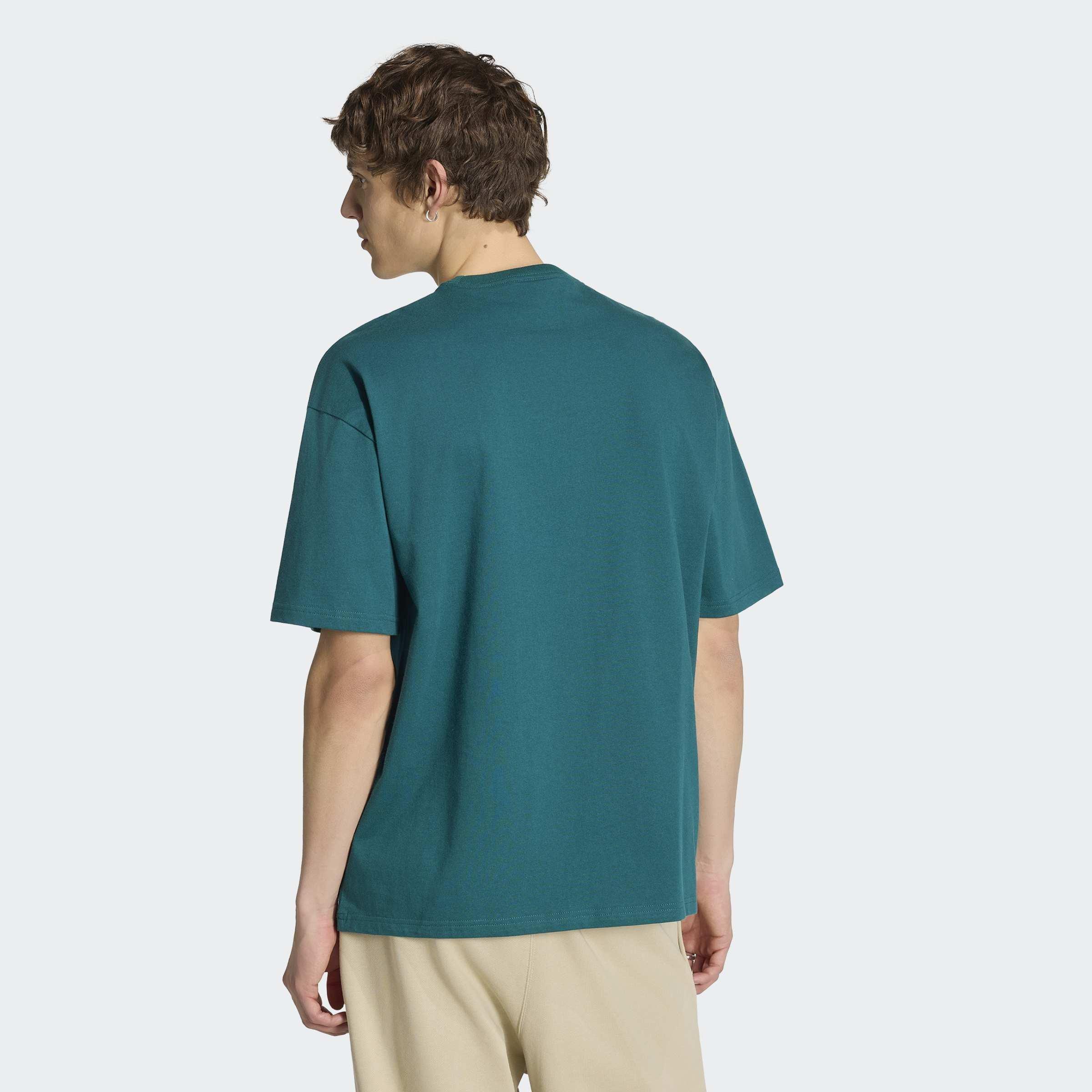 Trefoil Essentials Loose T-Shirt, Green