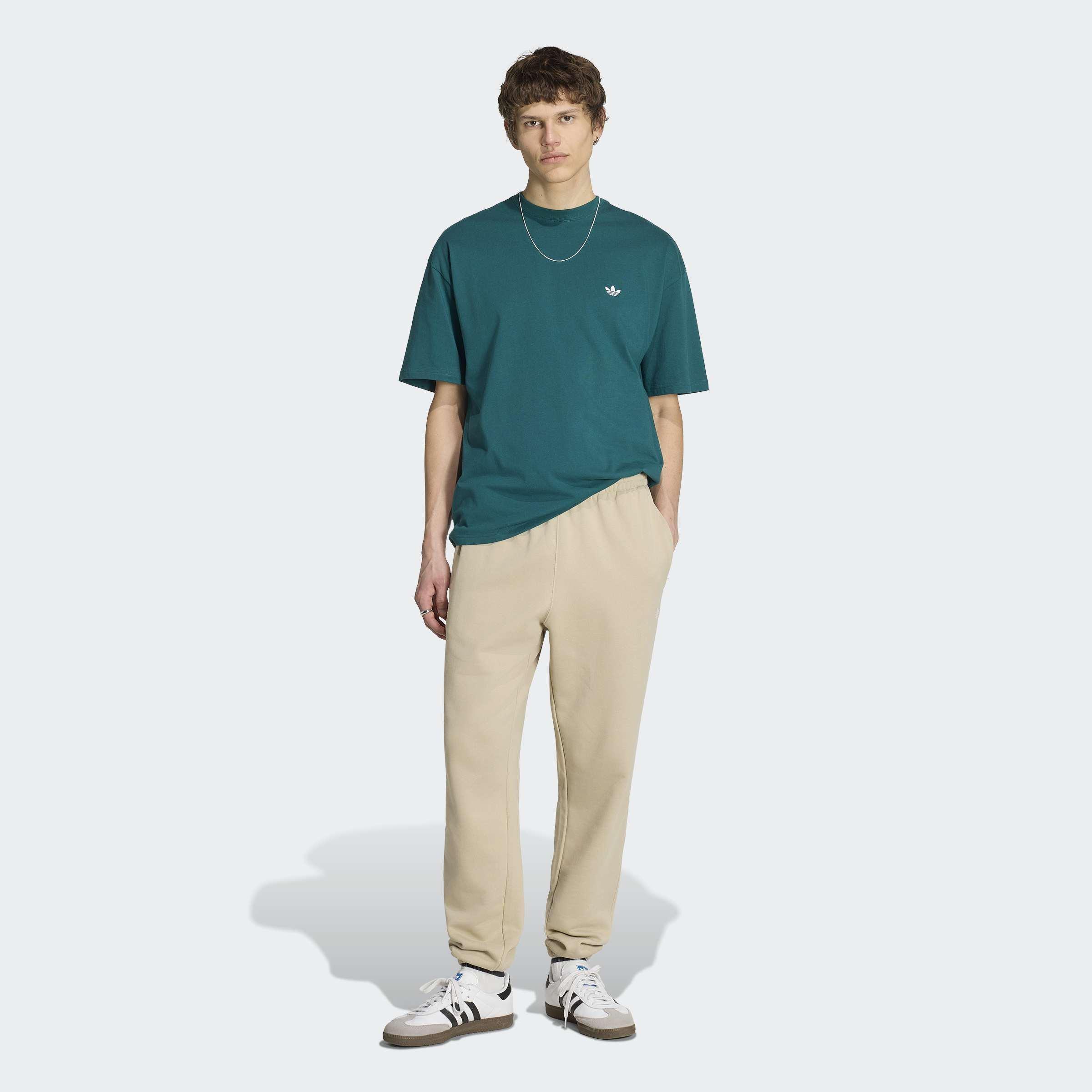 Trefoil Essentials Loose T-Shirt, Green, A701_ONE, large image number 3