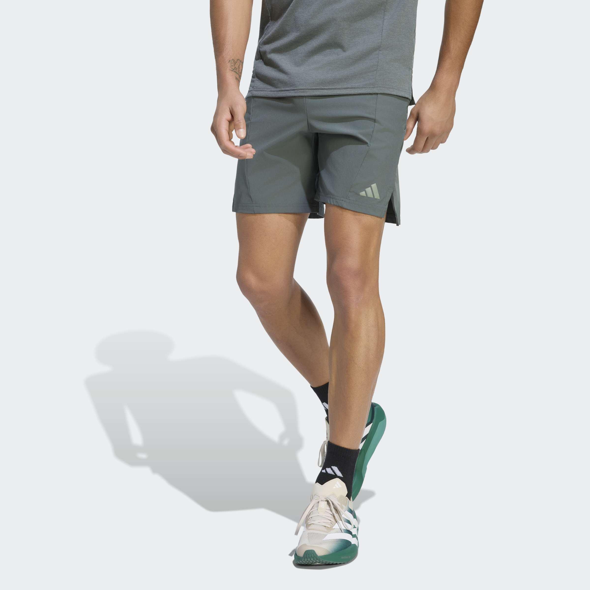 Designed for Training Workout Shorts, Grey, A701_ONE, large image number 3