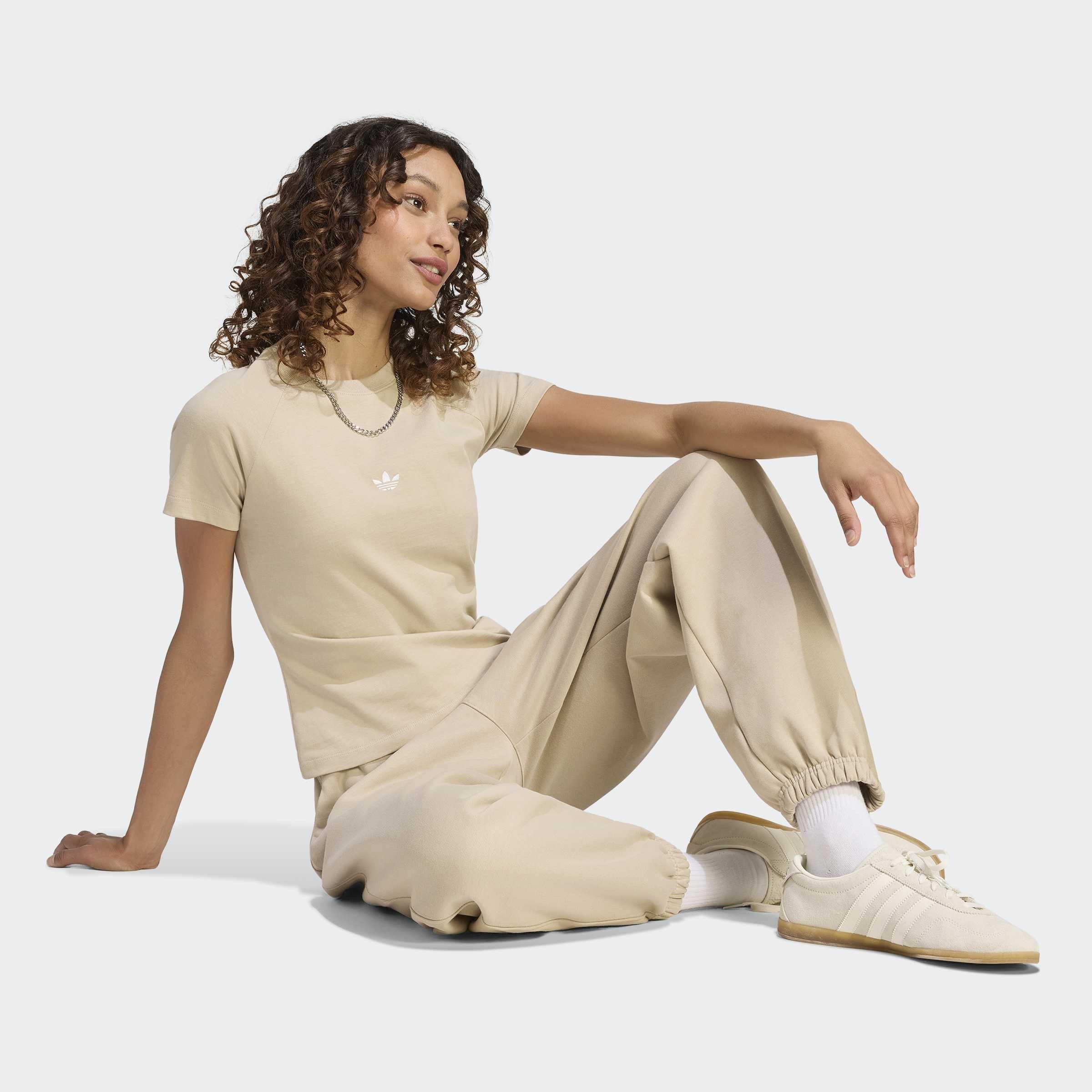 Essentials Slim T-Shirt, Beige, A701_ONE, large image number 5