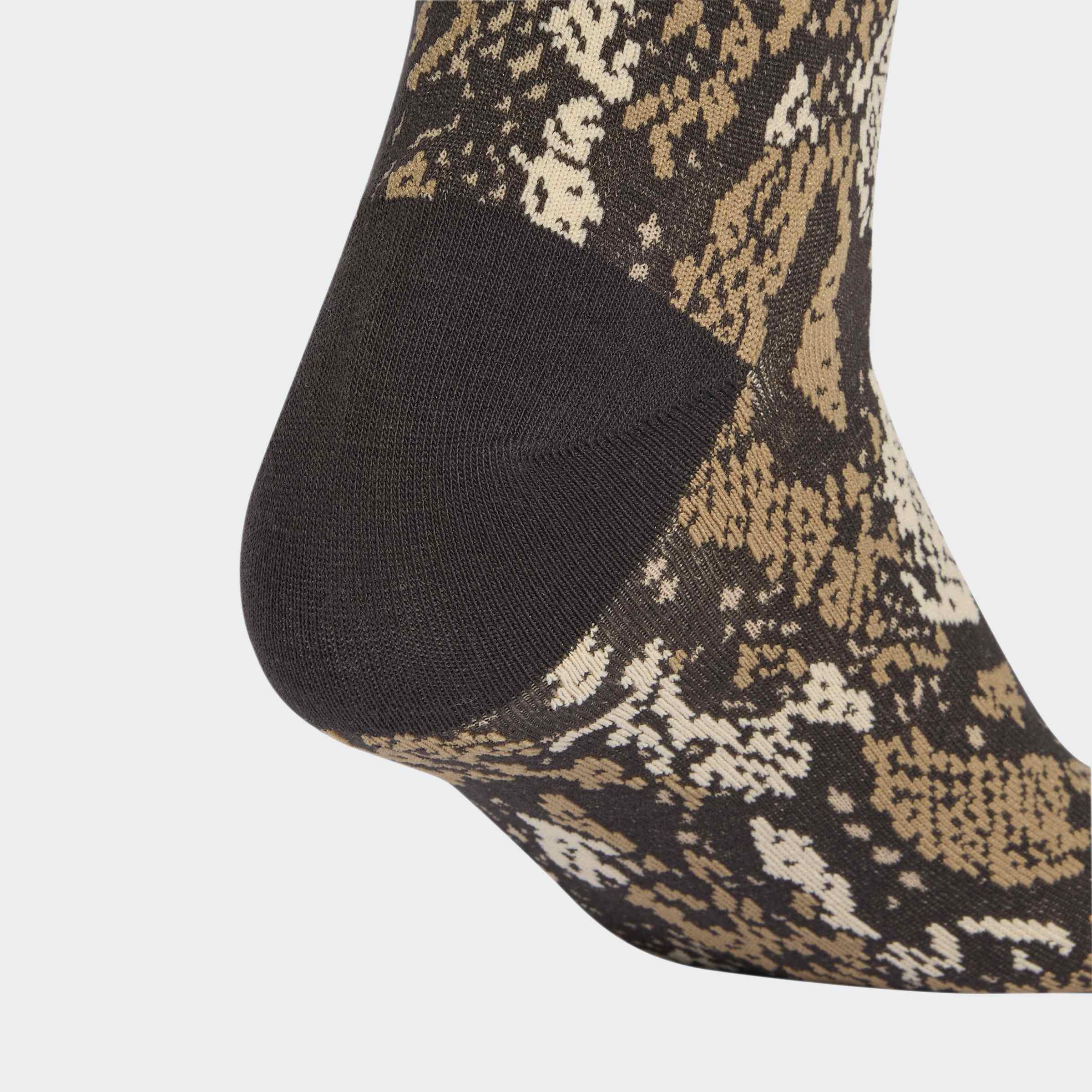 Snake Graphic Crew Socks 2 Pairs, Multicolour