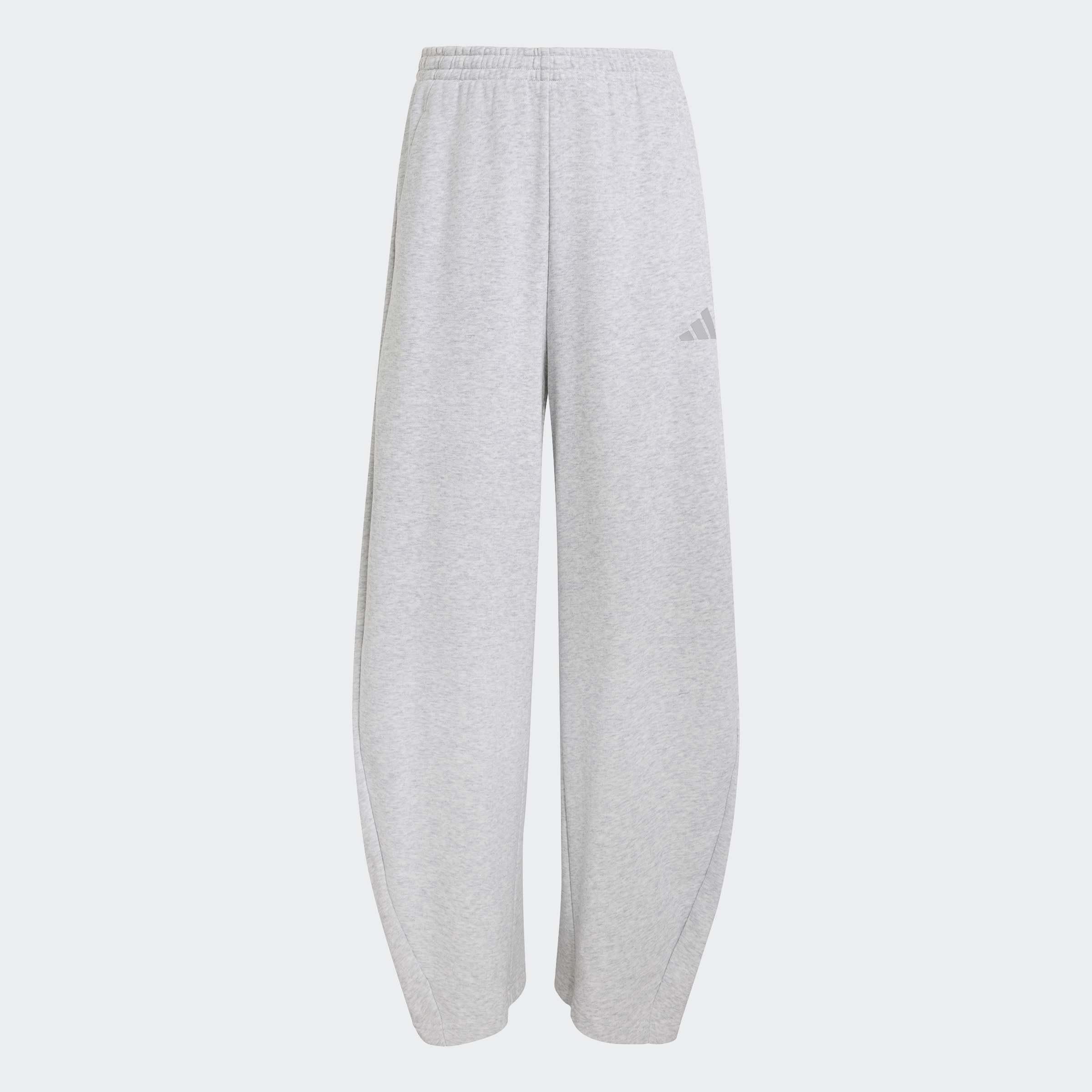 Kids Future Icons 3 Stripes Barrel Joggers Lgh, Grey