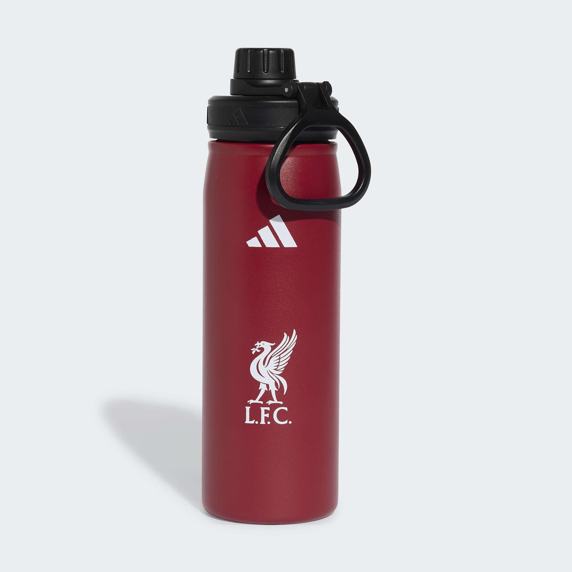 Unisex Liverpool Fc Metal Water Bottle, Burgundy, A701_ONE, large image number 0