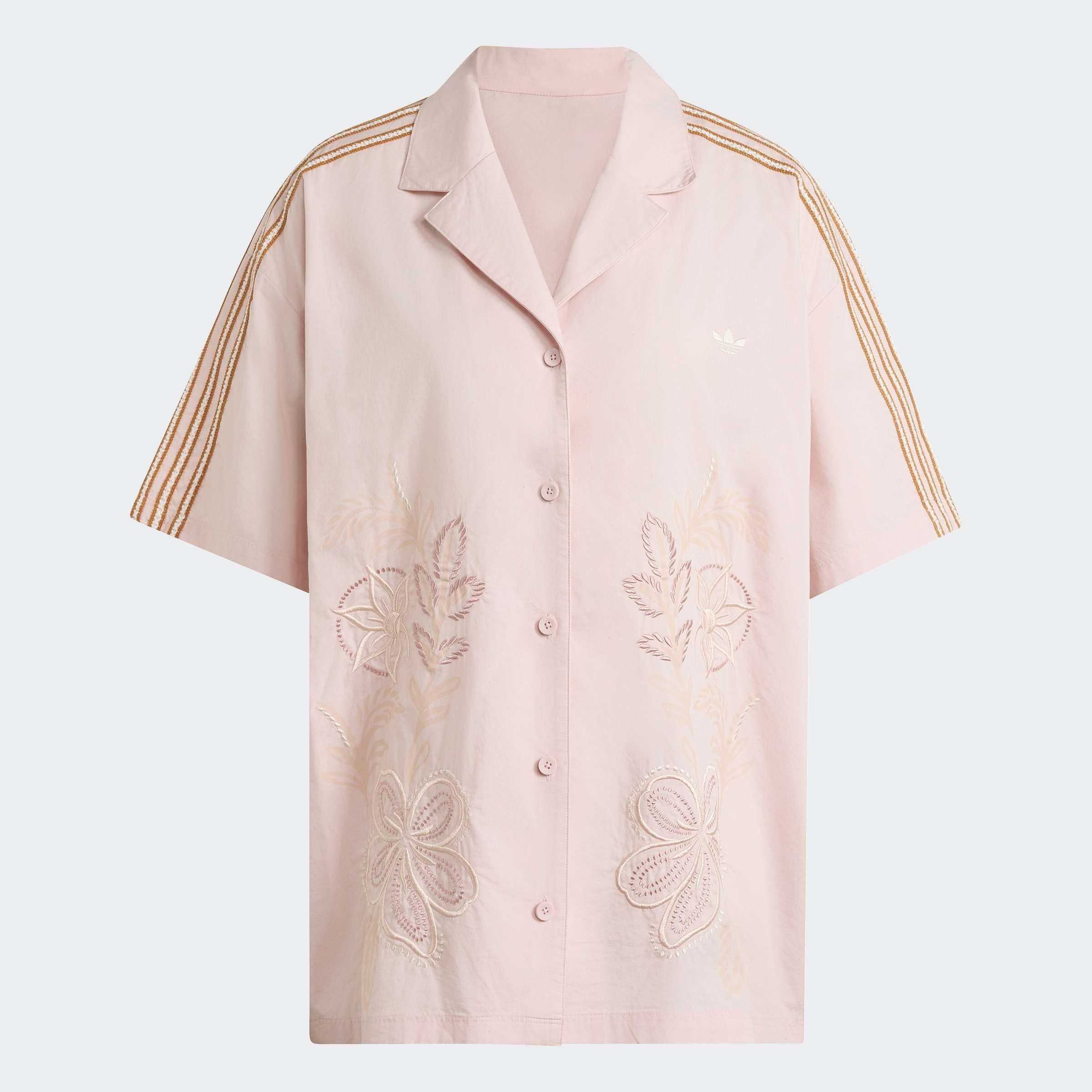 adidas Originals Summer Glow Resort Shirt, Pink