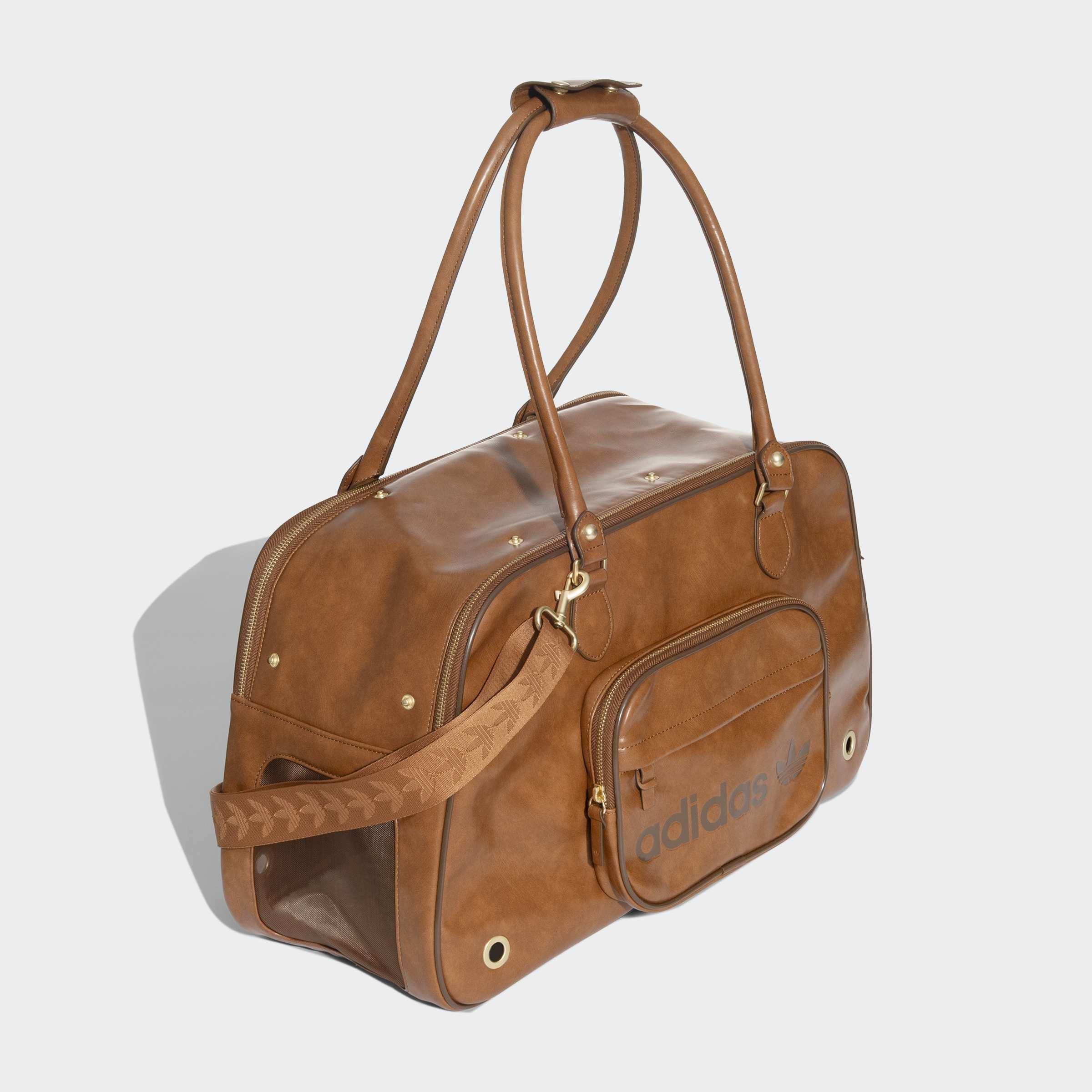Unisex Pet Shoulder Bag Carrier, Brown, A701_ONE, large image number 7