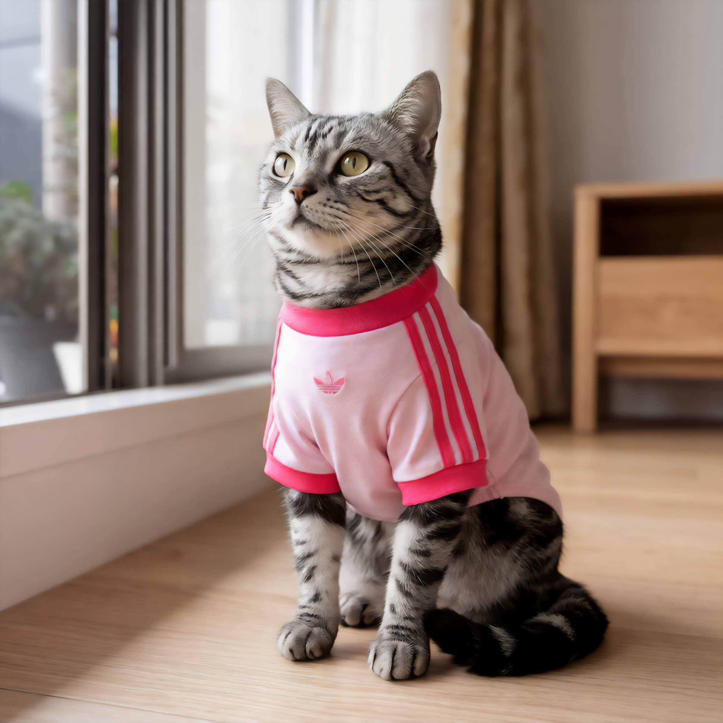 Unisex Pet Cali Tee, Pink, A701_ONE, large image number 4
