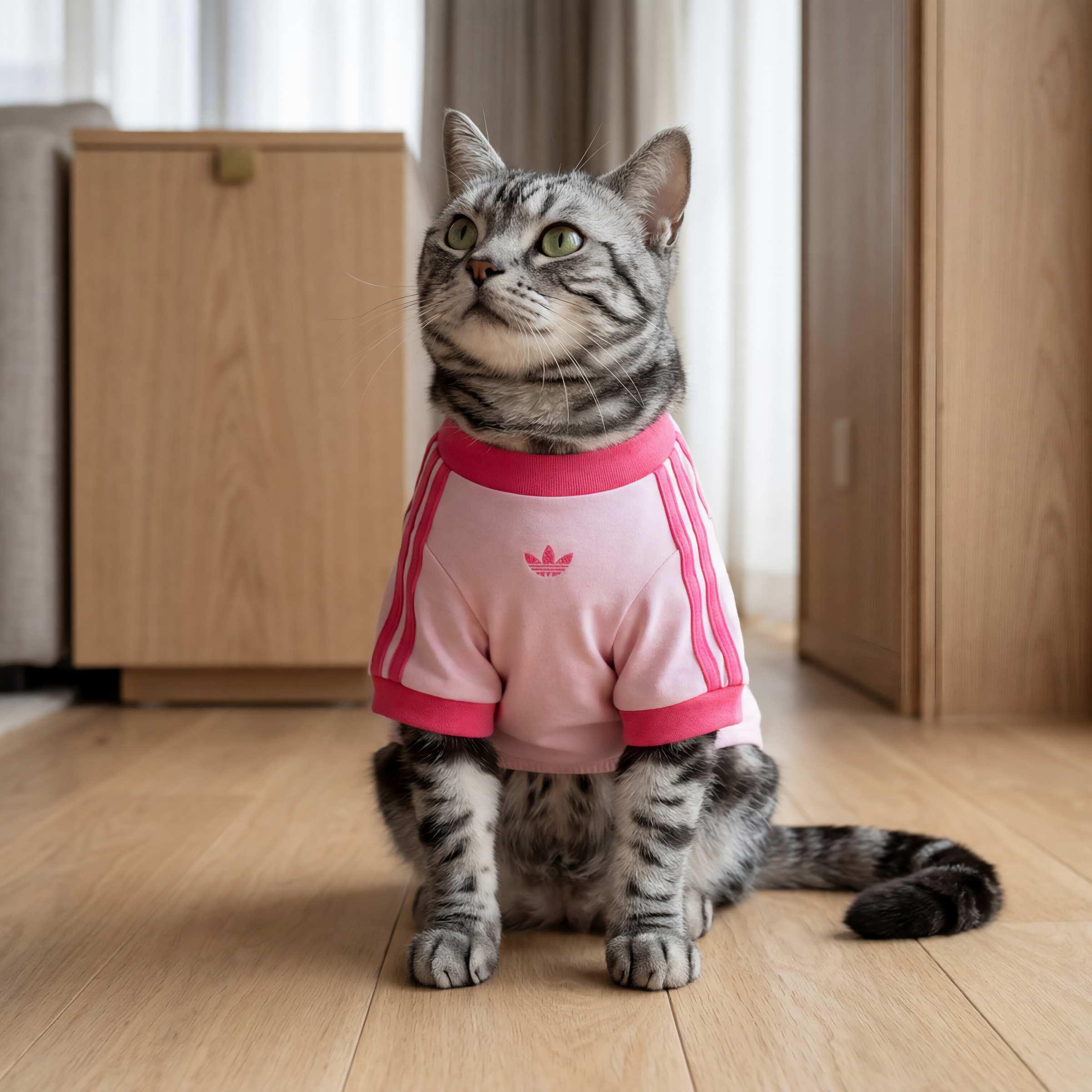 Unisex Pet Cali Tee, Pink, A701_ONE, large image number 5