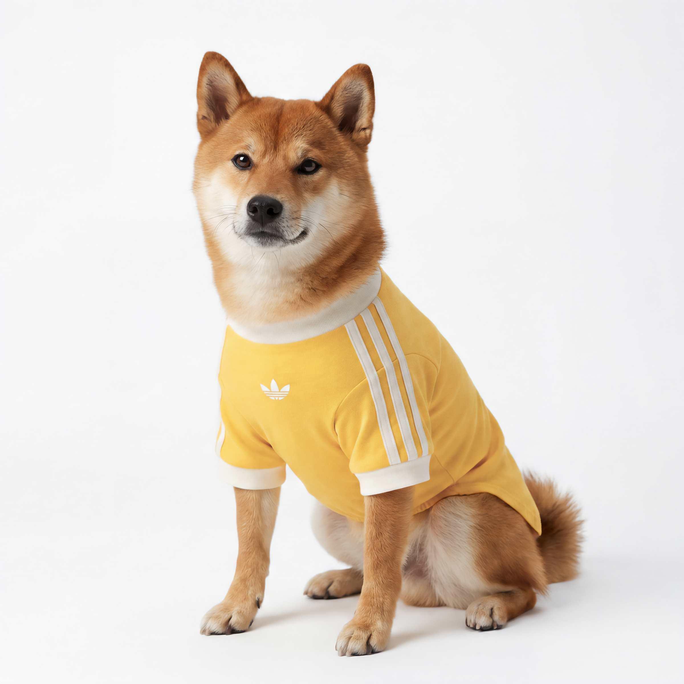 Unisex Pet Cali Tee, Yellow, A701_ONE, large image number 6