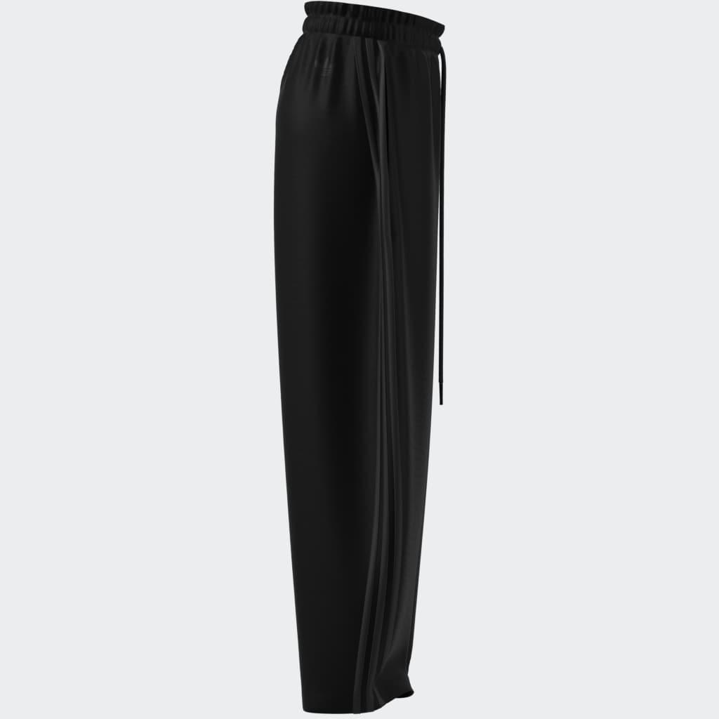 Barrel Leg Tracksuit Bottoms, Black, A701_ONE, large image number 2