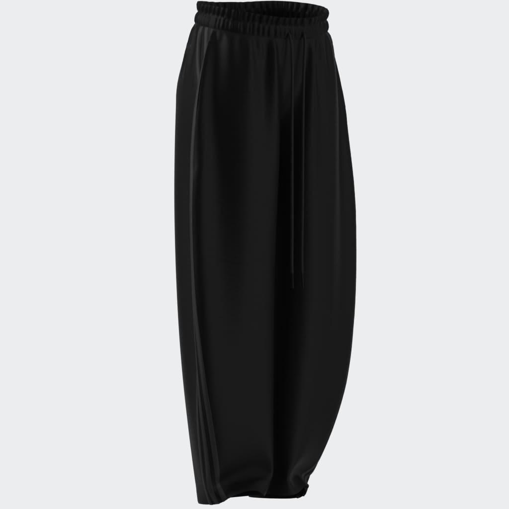 Barrel Leg Tracksuit Bottoms, Black, A701_ONE, large image number 3
