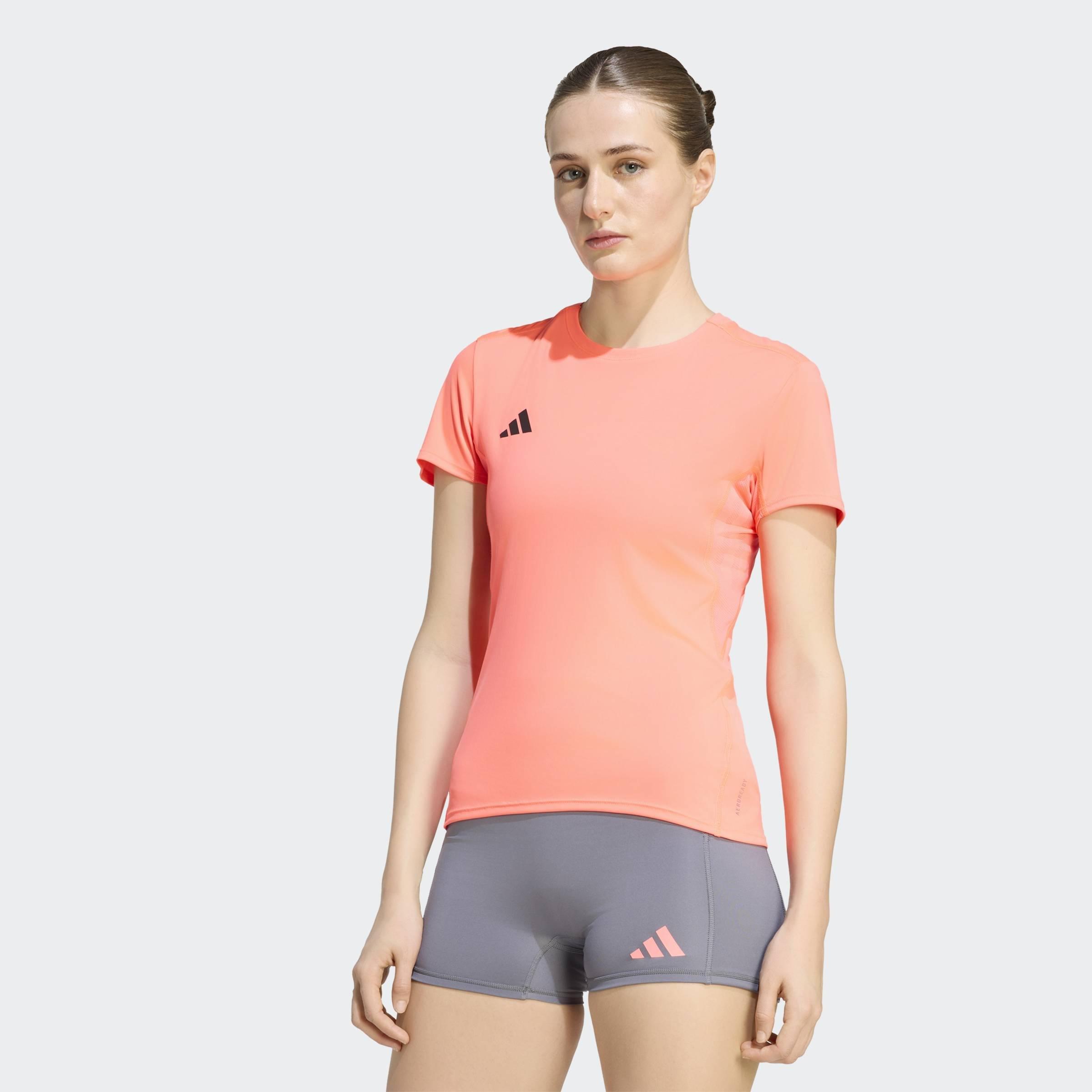 Adizero Essentials Running T-Shirt, Pink, A701_ONE, large image number 5