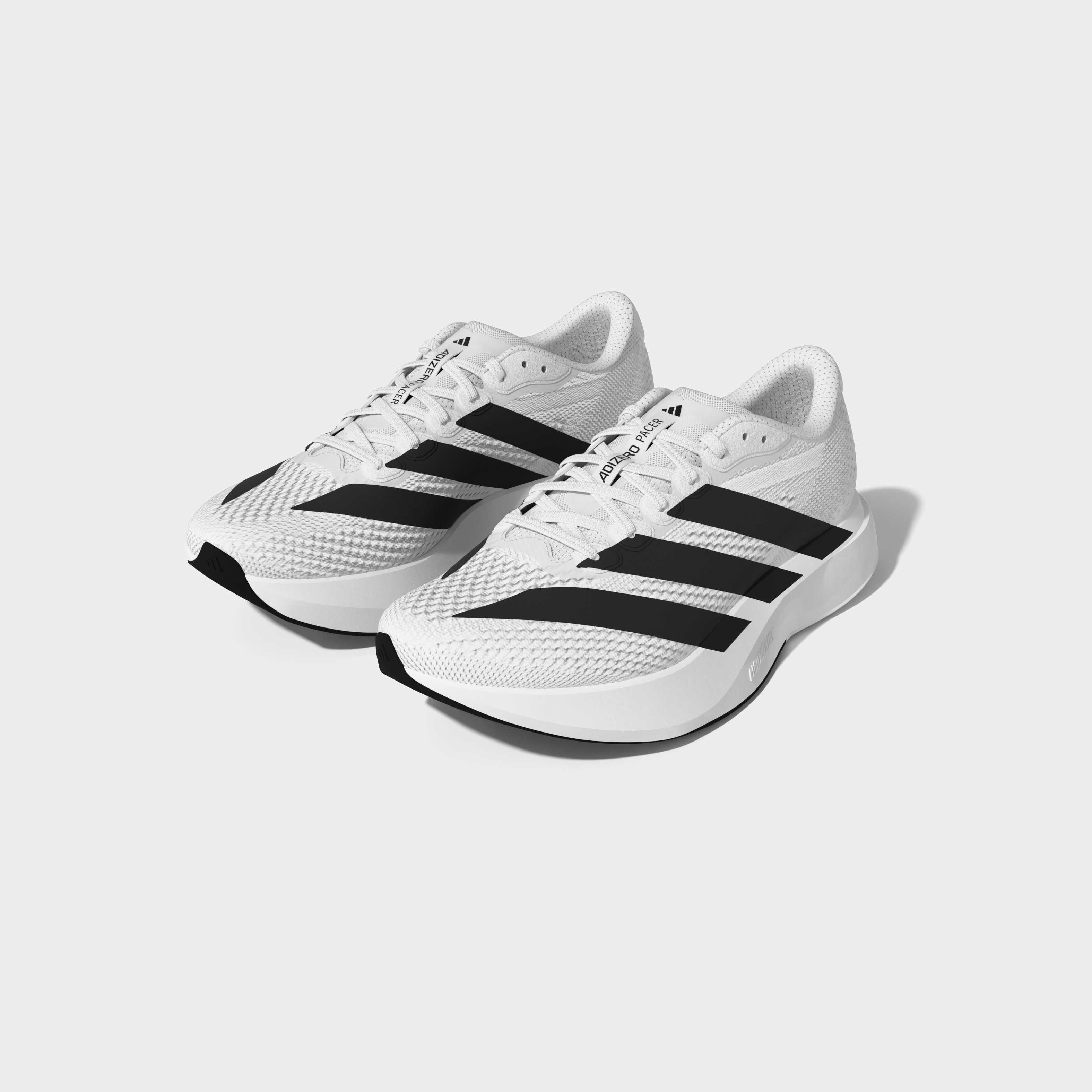 Adizero Pacer Shoes, White, A701_ONE, large image number 8