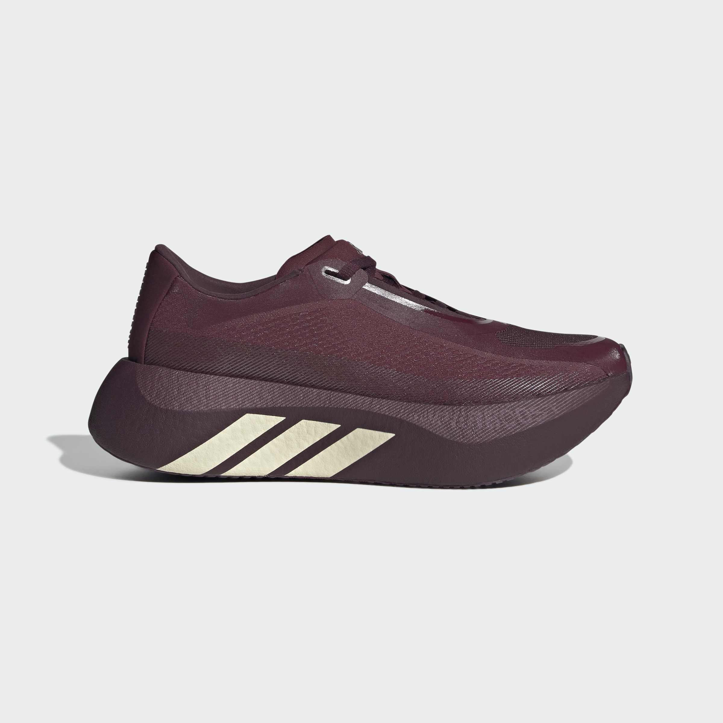 Hyperboost Edge Running Shoes, Burgundy