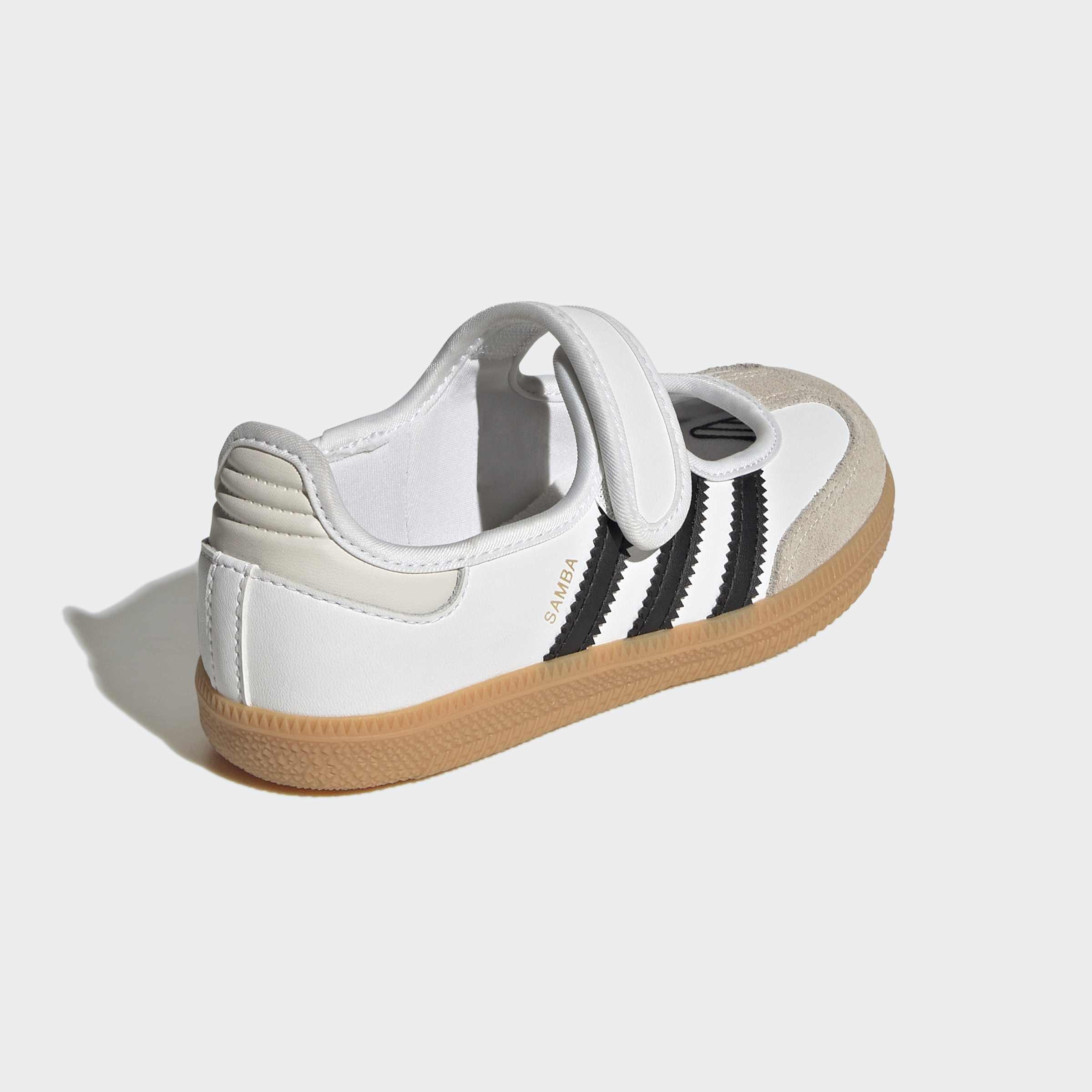 Kids Unisex Samba Jane Shoes, White, A701_ONE, large image number 3