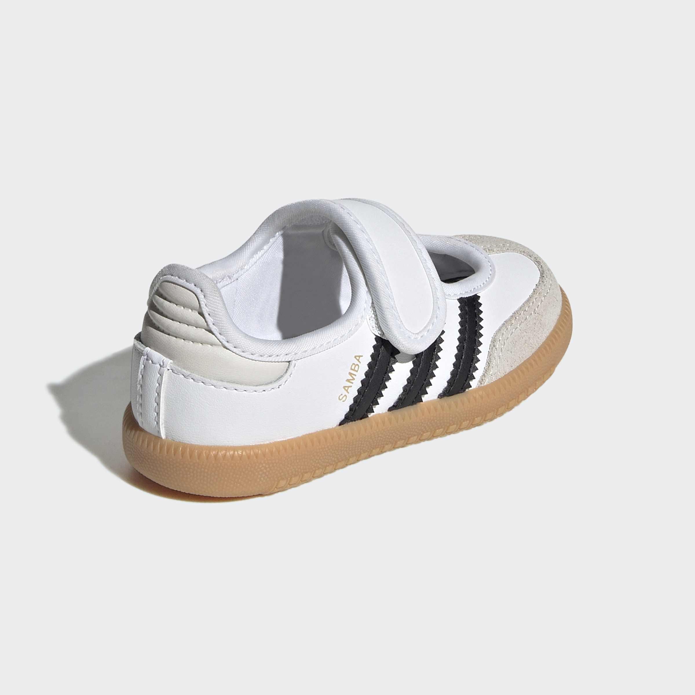 Kids Unisex Samba Jane Shoes, White, A701_ONE, large image number 3