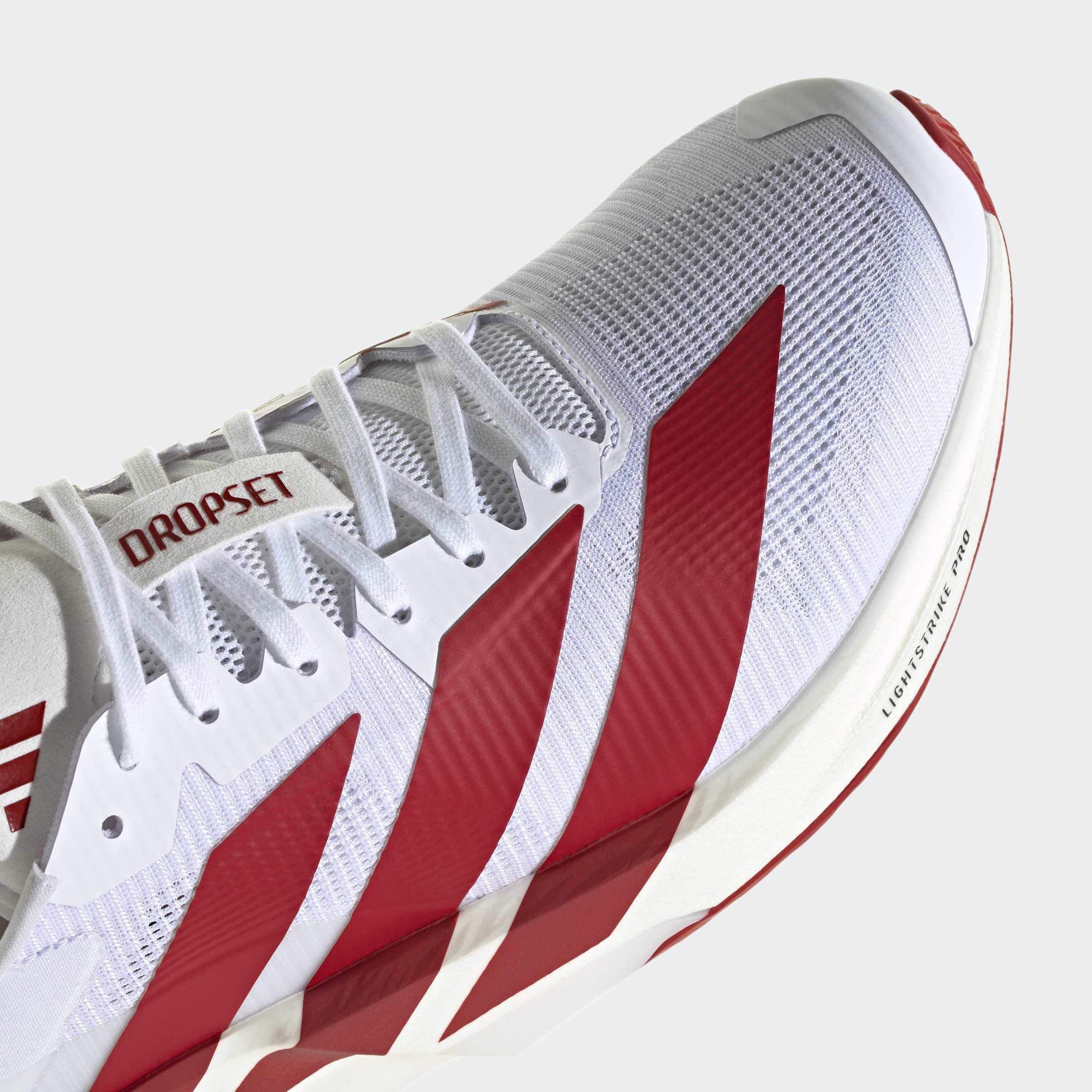 Adizero Dropset Pro Training Shoes, White, A701_ONE, large image number 4