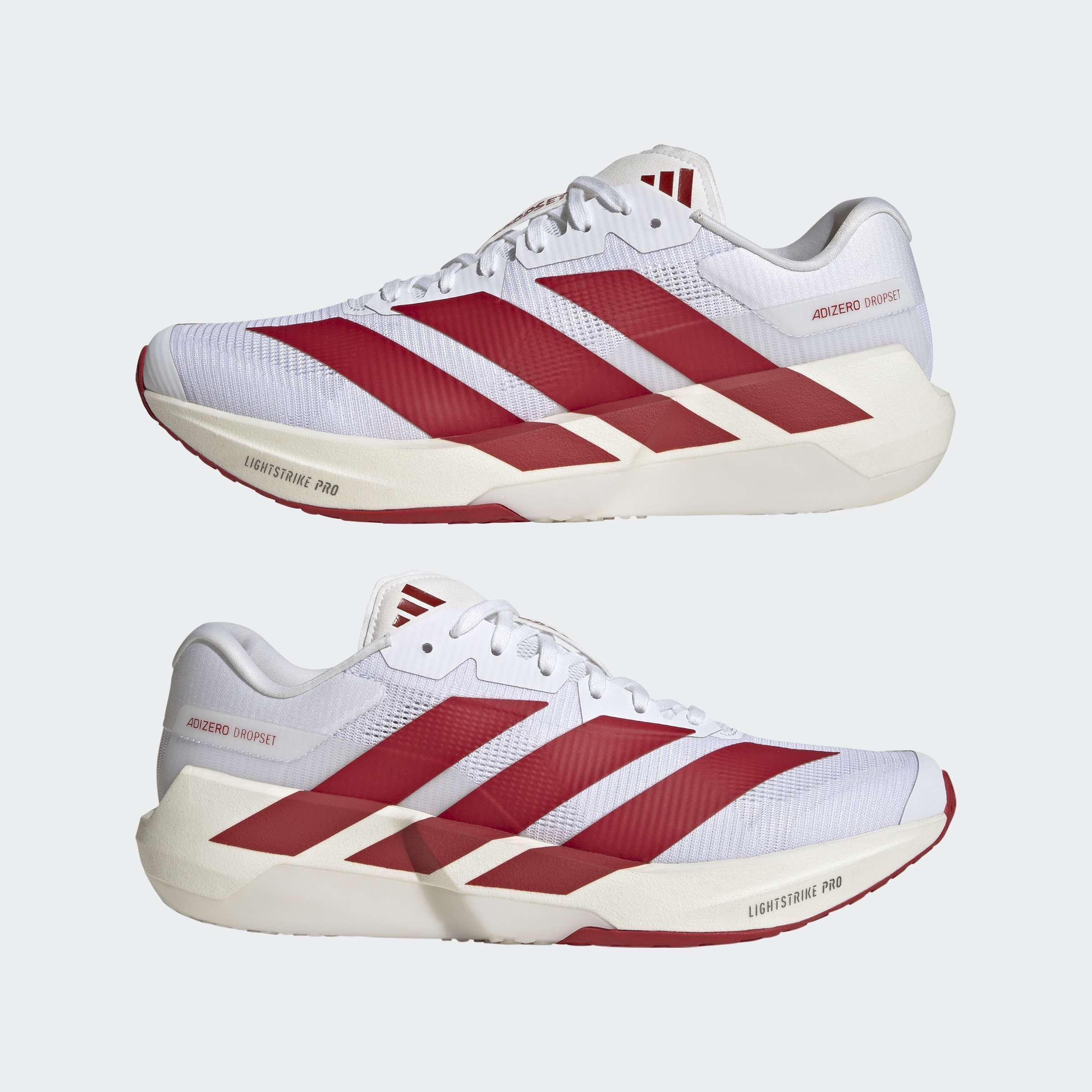 Adizero Dropset Pro Training Shoes, White, A701_ONE, large image number 8