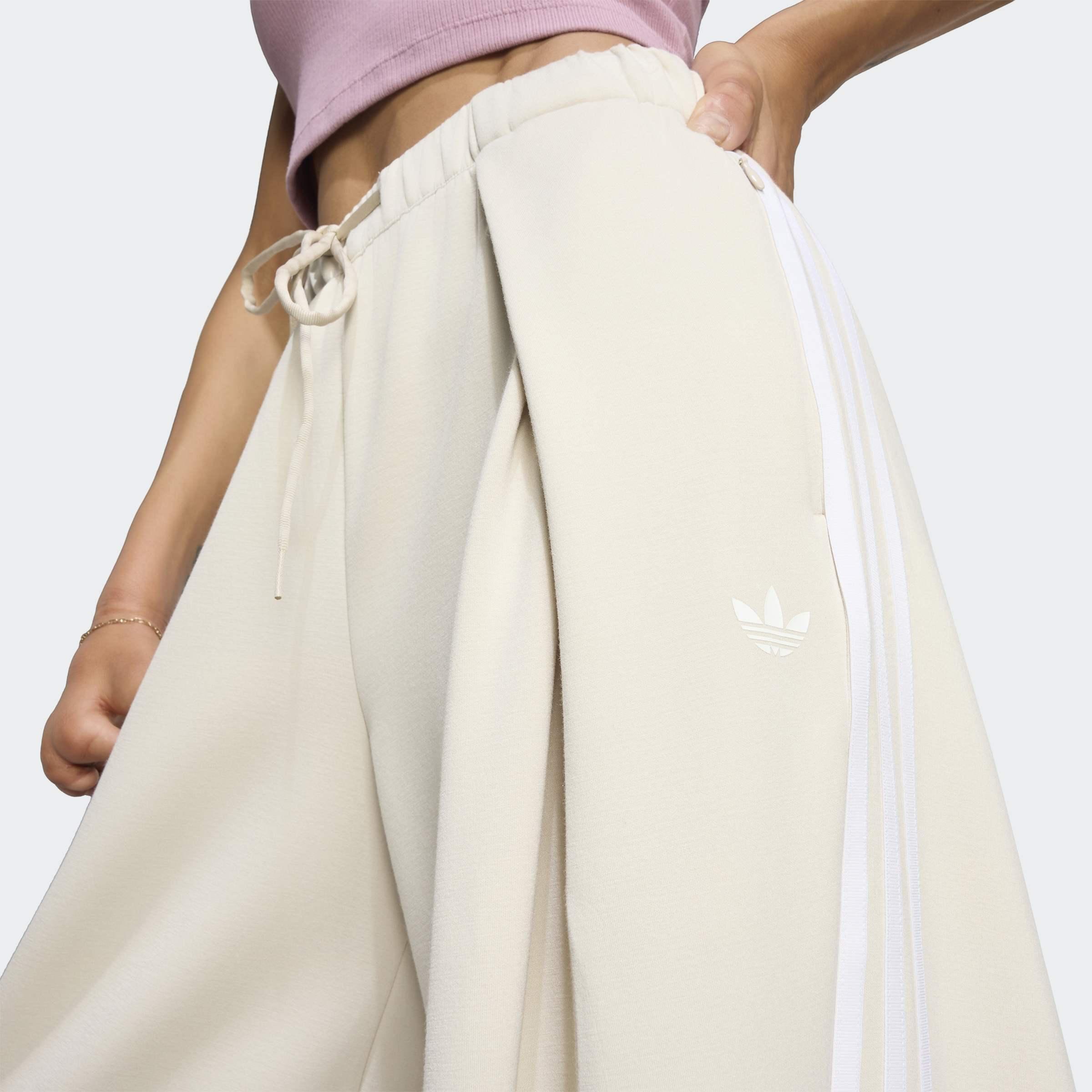 Adiluna Season 2 X Jennie Pleated Track Tracksuit Bottoms, Beige, A701_ONE, large image number 2