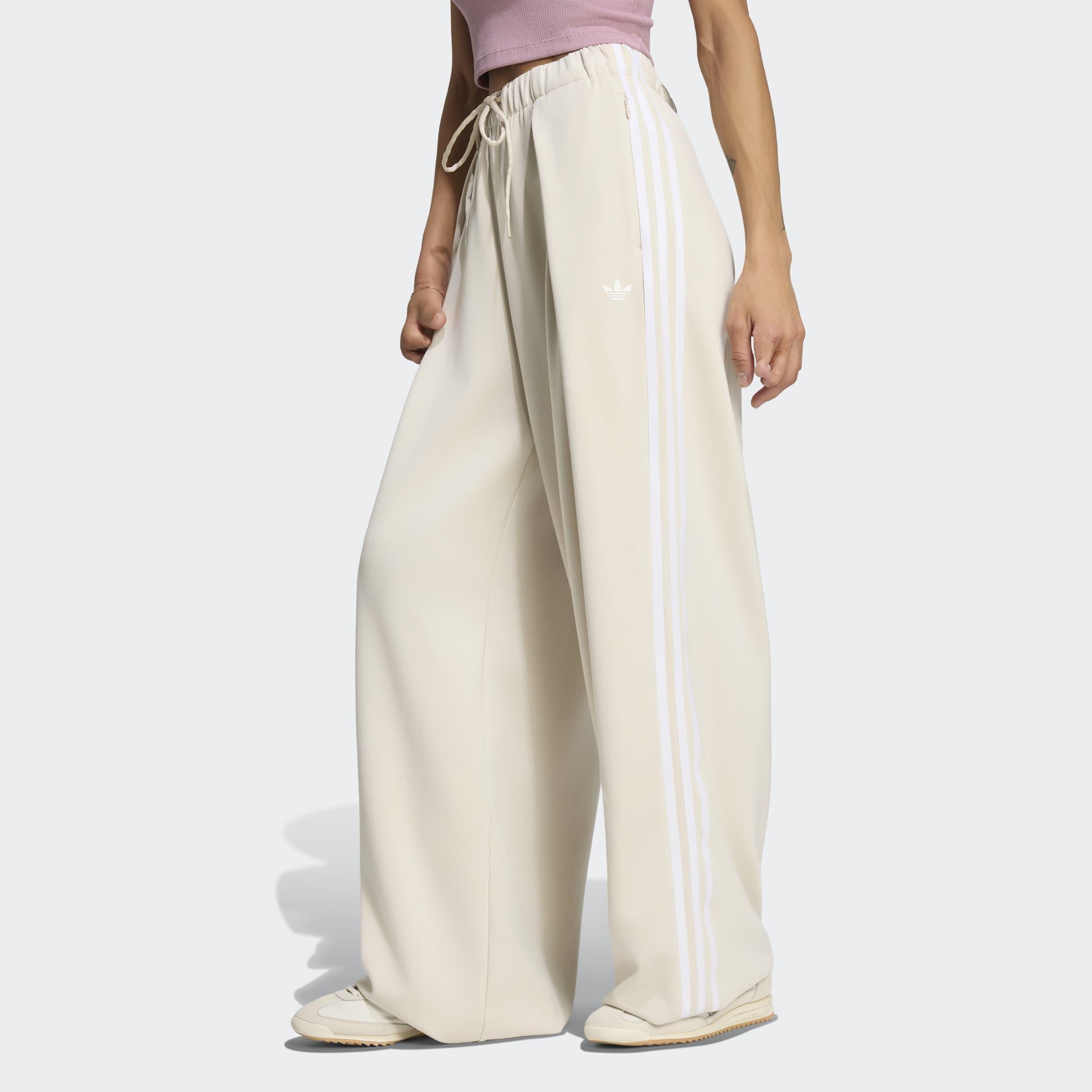 Adiluna Season 2 X Jennie Pleated Track Tracksuit Bottoms, Beige, A701_ONE, large image number 4
