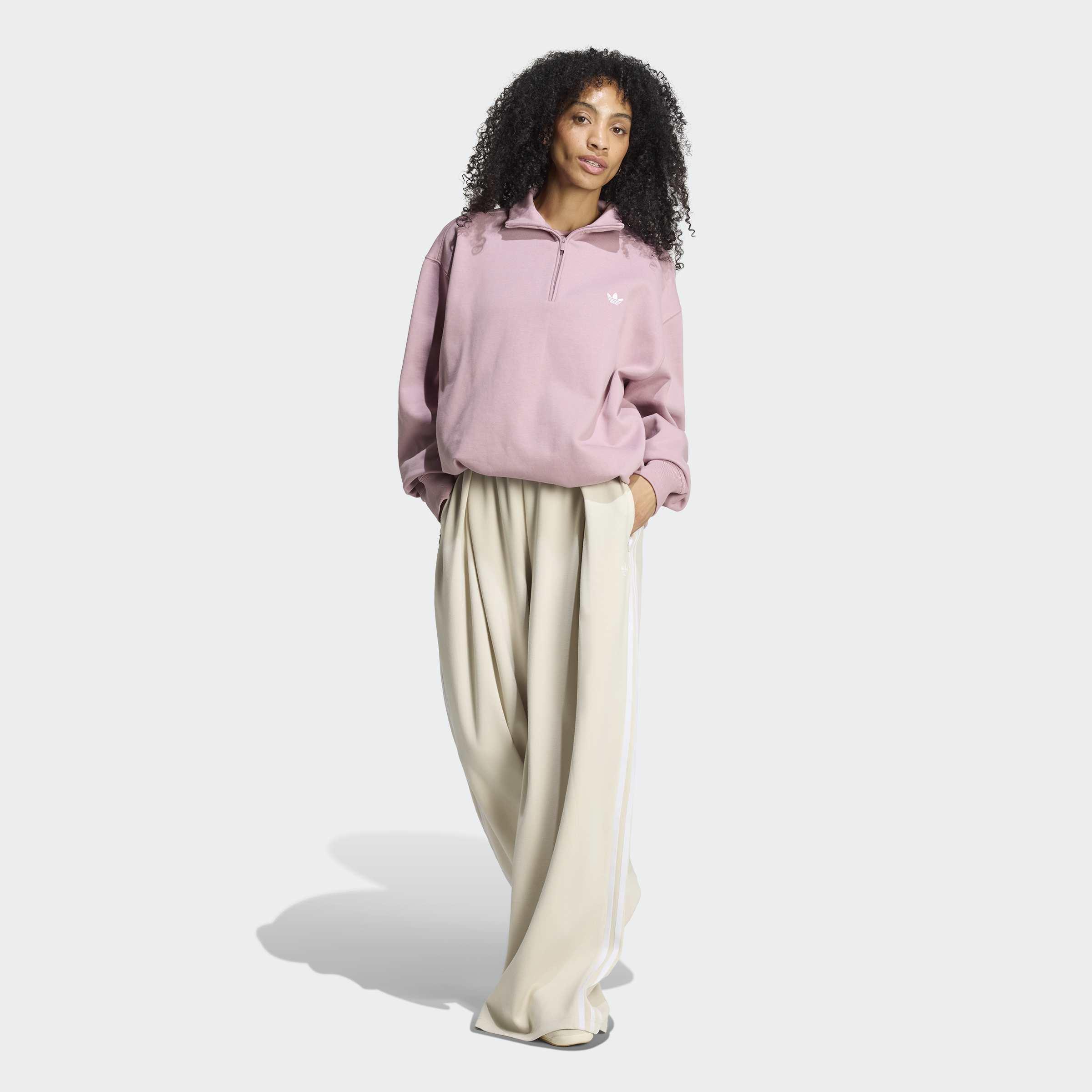 Adiluna Season 2 X Jennie Pleated Track Tracksuit Bottoms, Beige, A701_ONE, large image number 5
