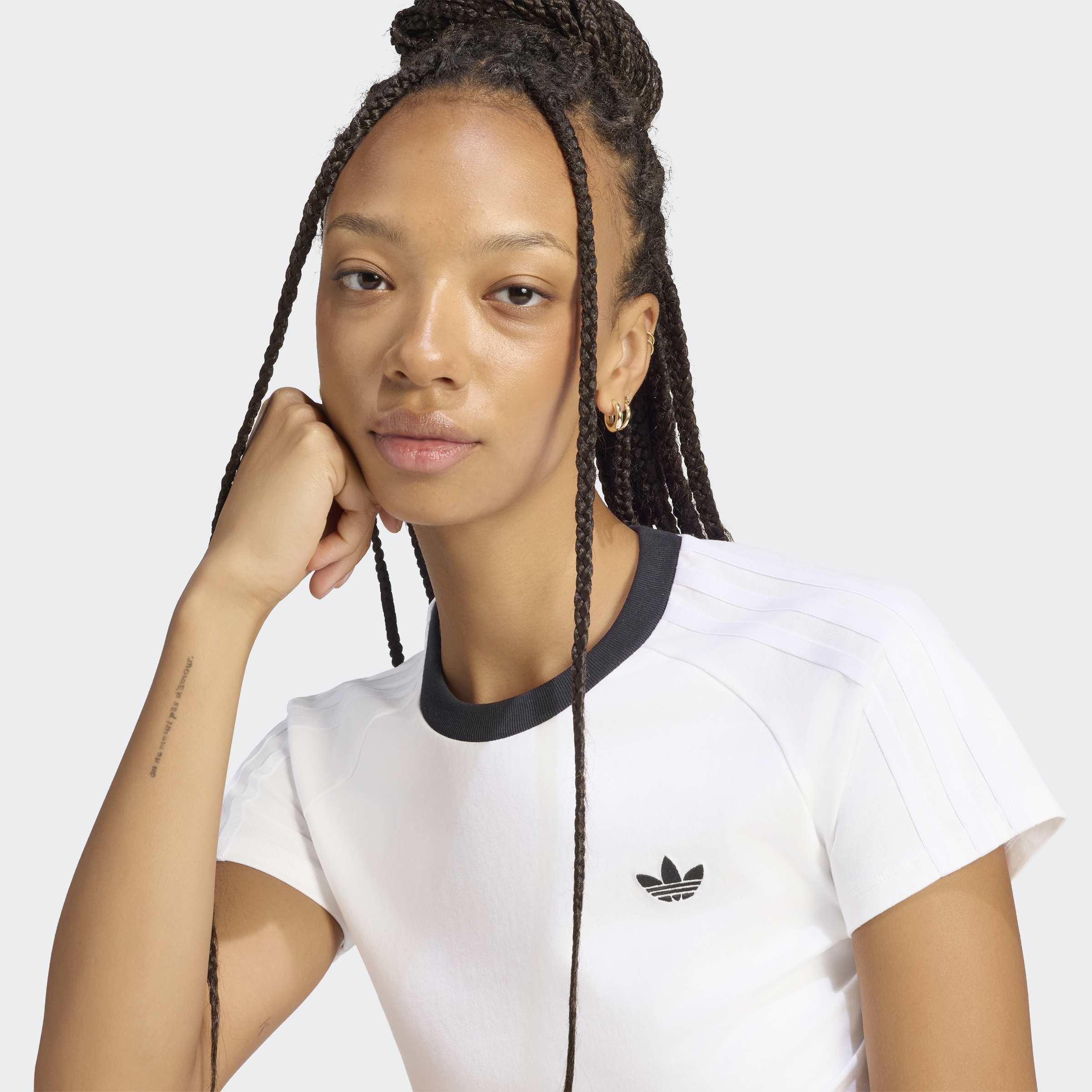 Adiluna Season 2 X Jennie Layered T-Shirt, White, A701_ONE, large image number 3