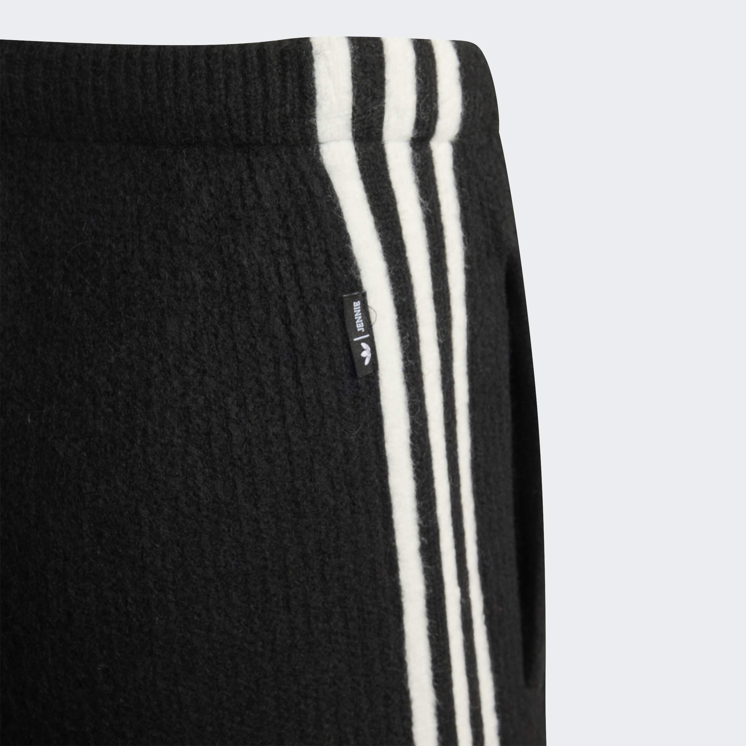 adidas Originals By Jennie Knitted Losse Joggers, Black, A701_ONE, large image number 2