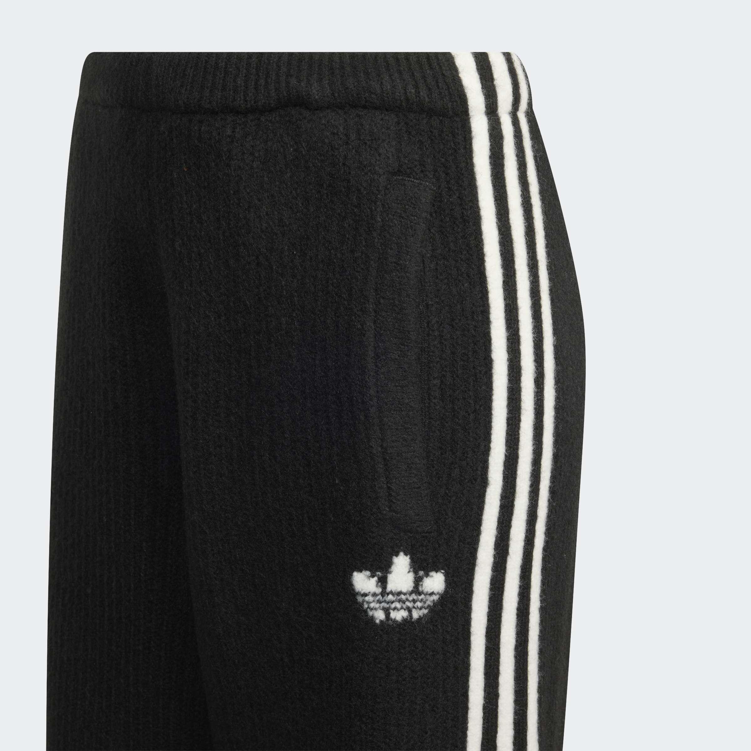 adidas Originals By Jennie Knitted Losse Joggers, Black, A701_ONE, large image number 4