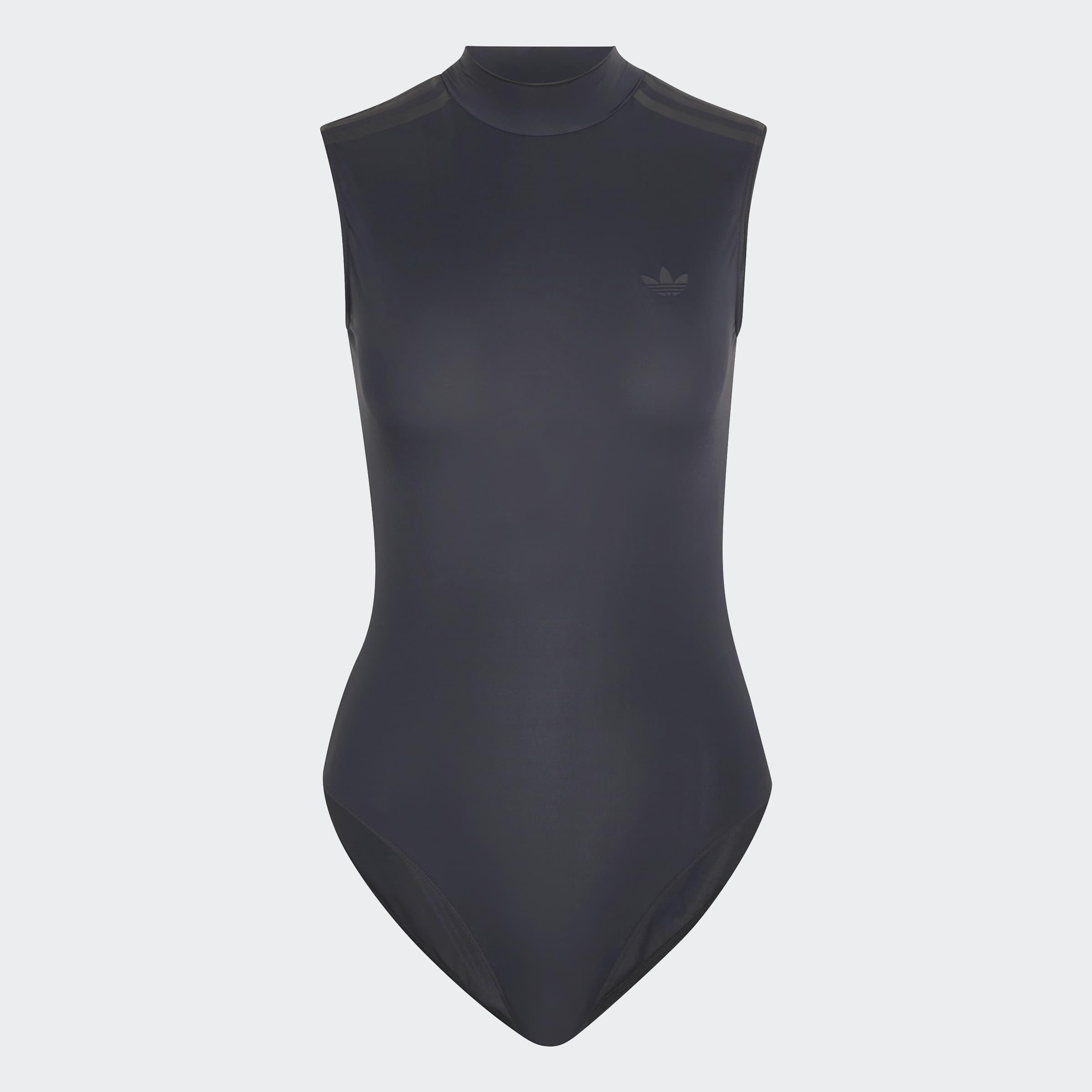 adidas Originals By Jennie Sheer Sleeveless Bodysuit, Black, A701_ONE, large image number 0