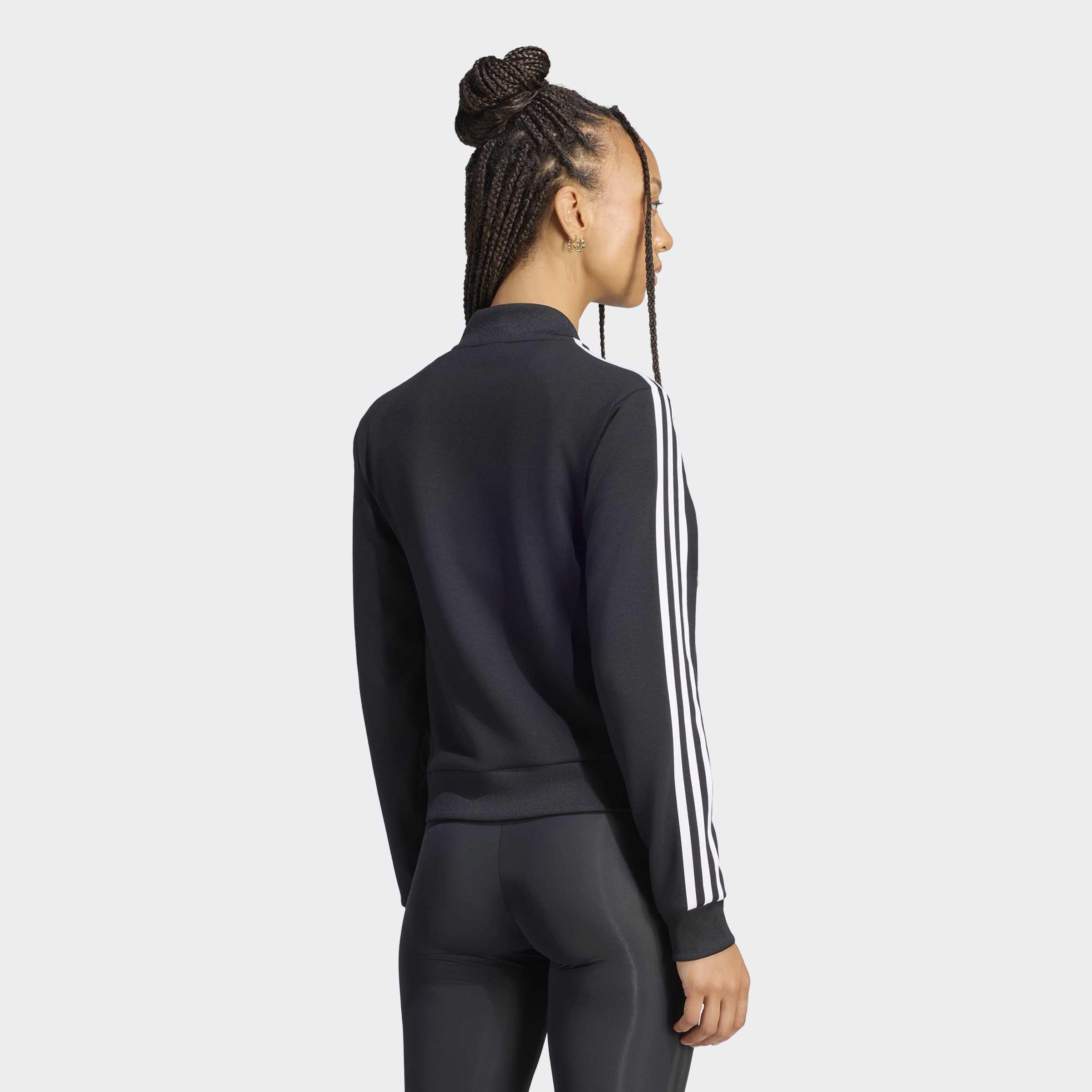 Adiluna Season 2 Wrap Around Sstr Track Top, Black