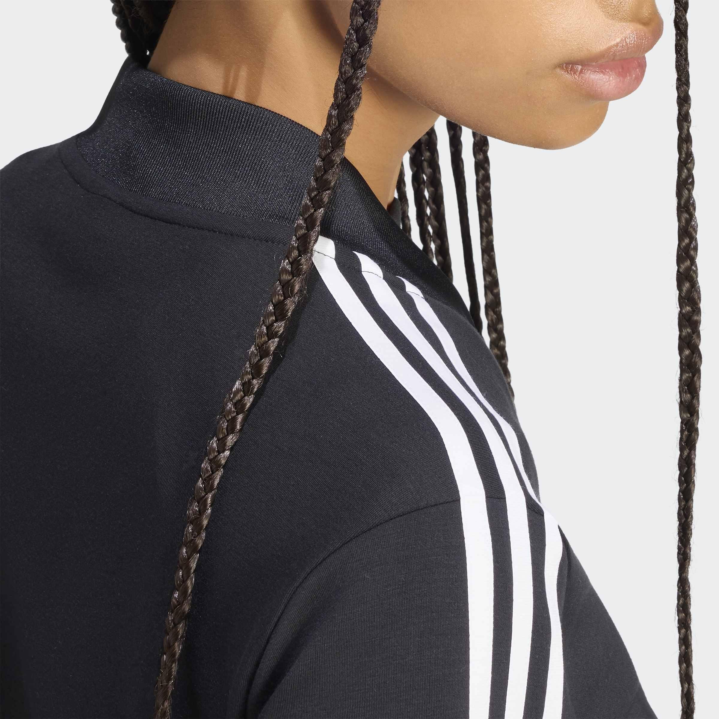 Adiluna Season 2 Wrap Around Sstr Track Top, Black, A701_ONE, large image number 3