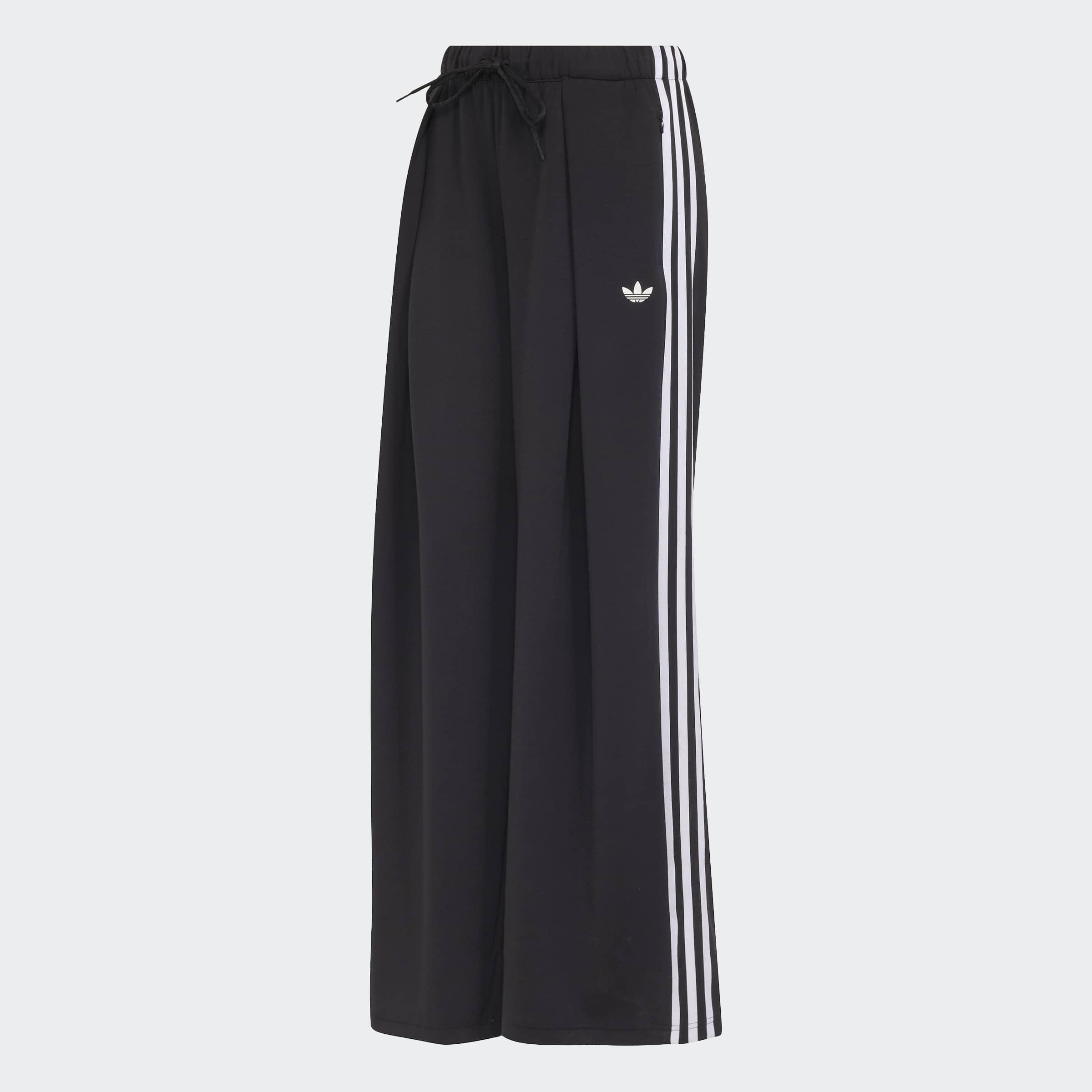 Adiluna Season 2 X Jennie Pleated Track Tracksuit Bottoms, Black