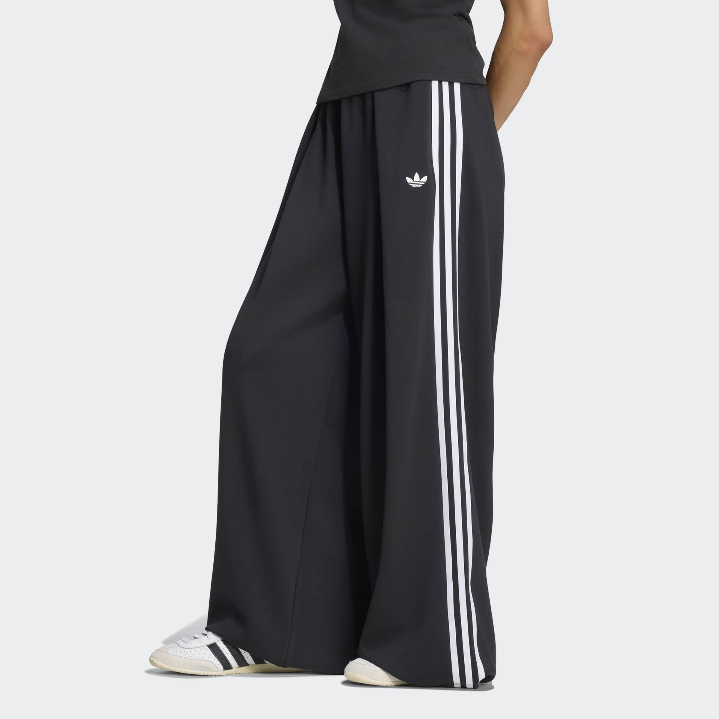 Adiluna Season 2 X Jennie Pleated Track Tracksuit Bottoms, Black, A701_ONE, large image number 5