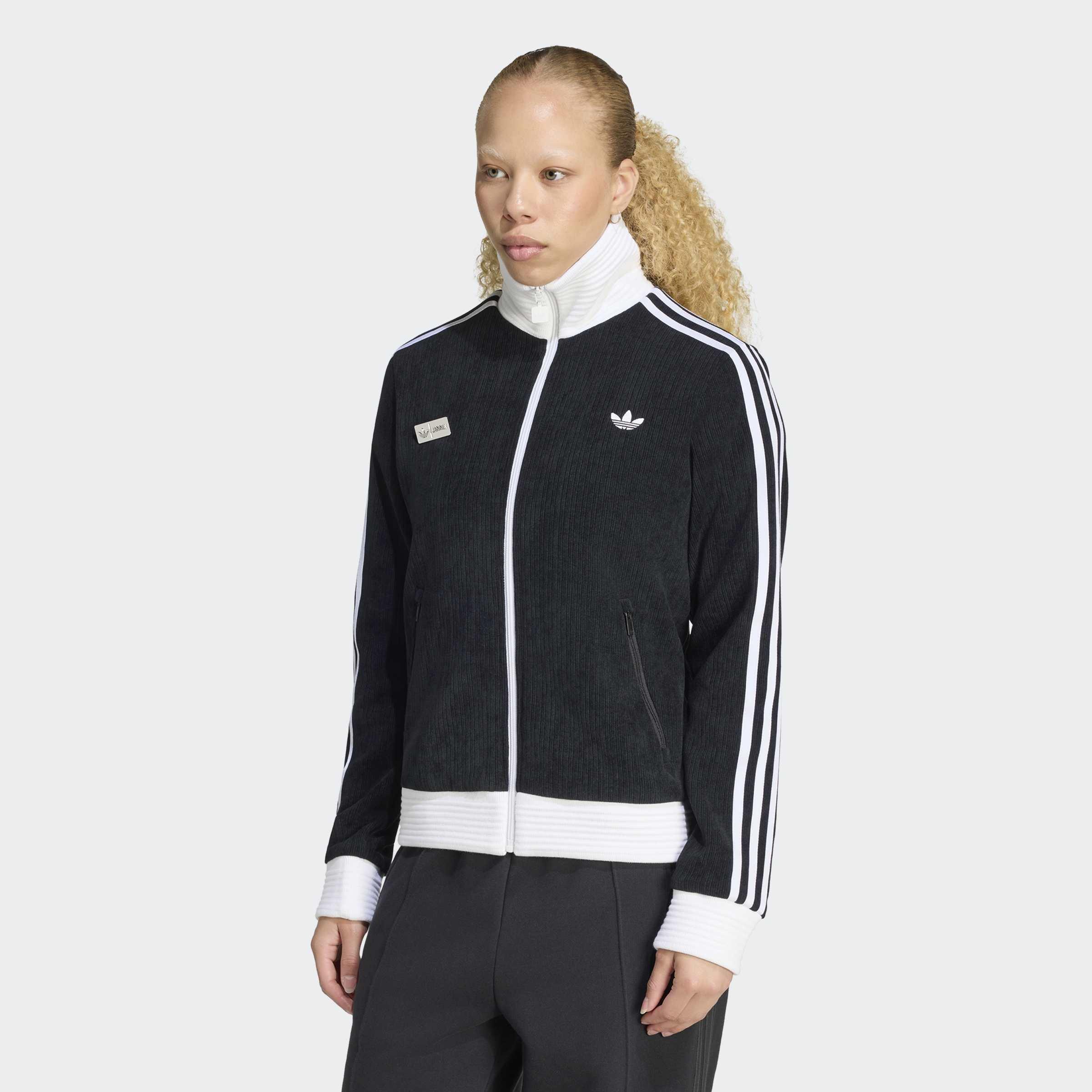 Adiluna Season 2 X Jennie Fan OG Track Top, Black, A701_ONE, large image number 5