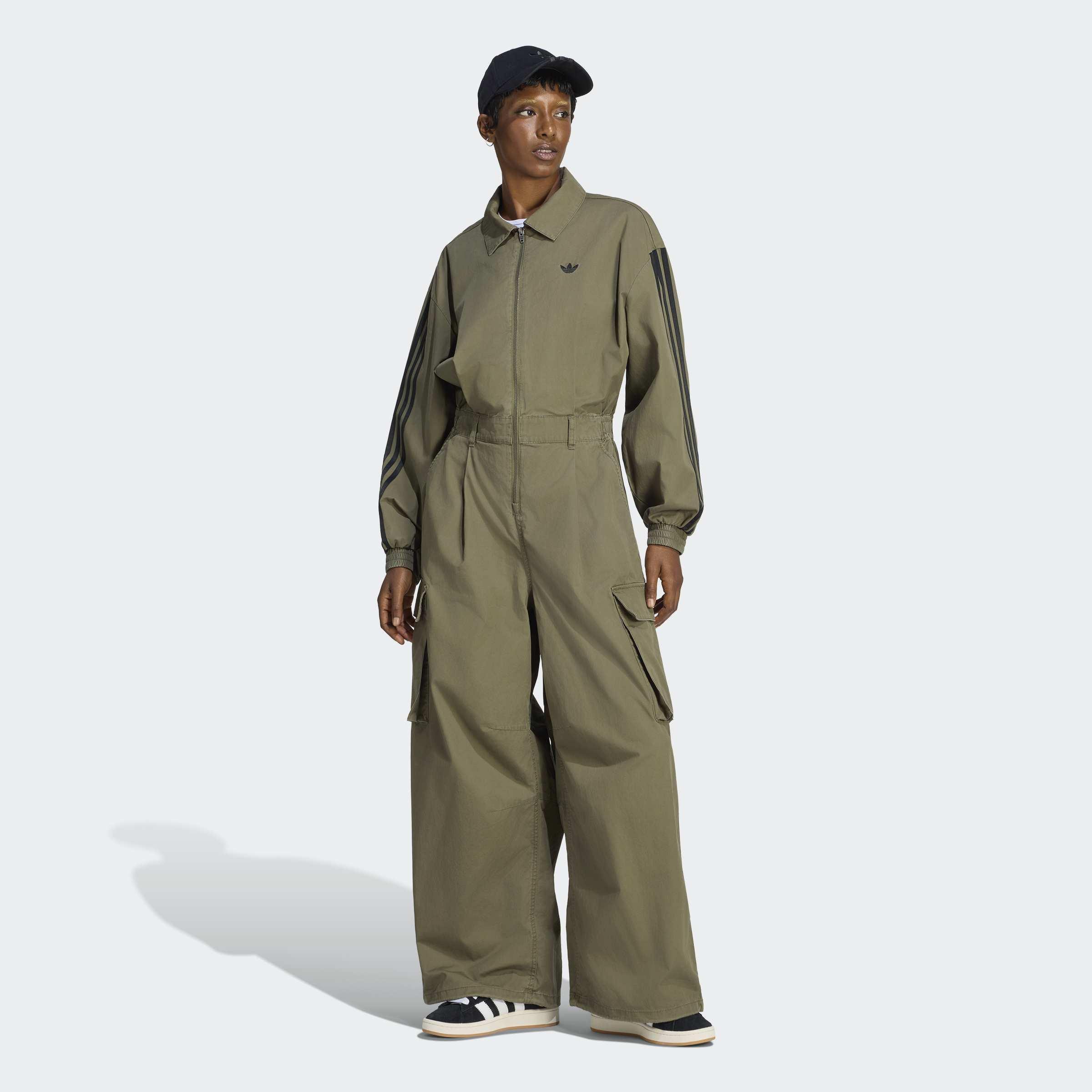Losse Jumpsuit, Green, A701_ONE, large image number 4