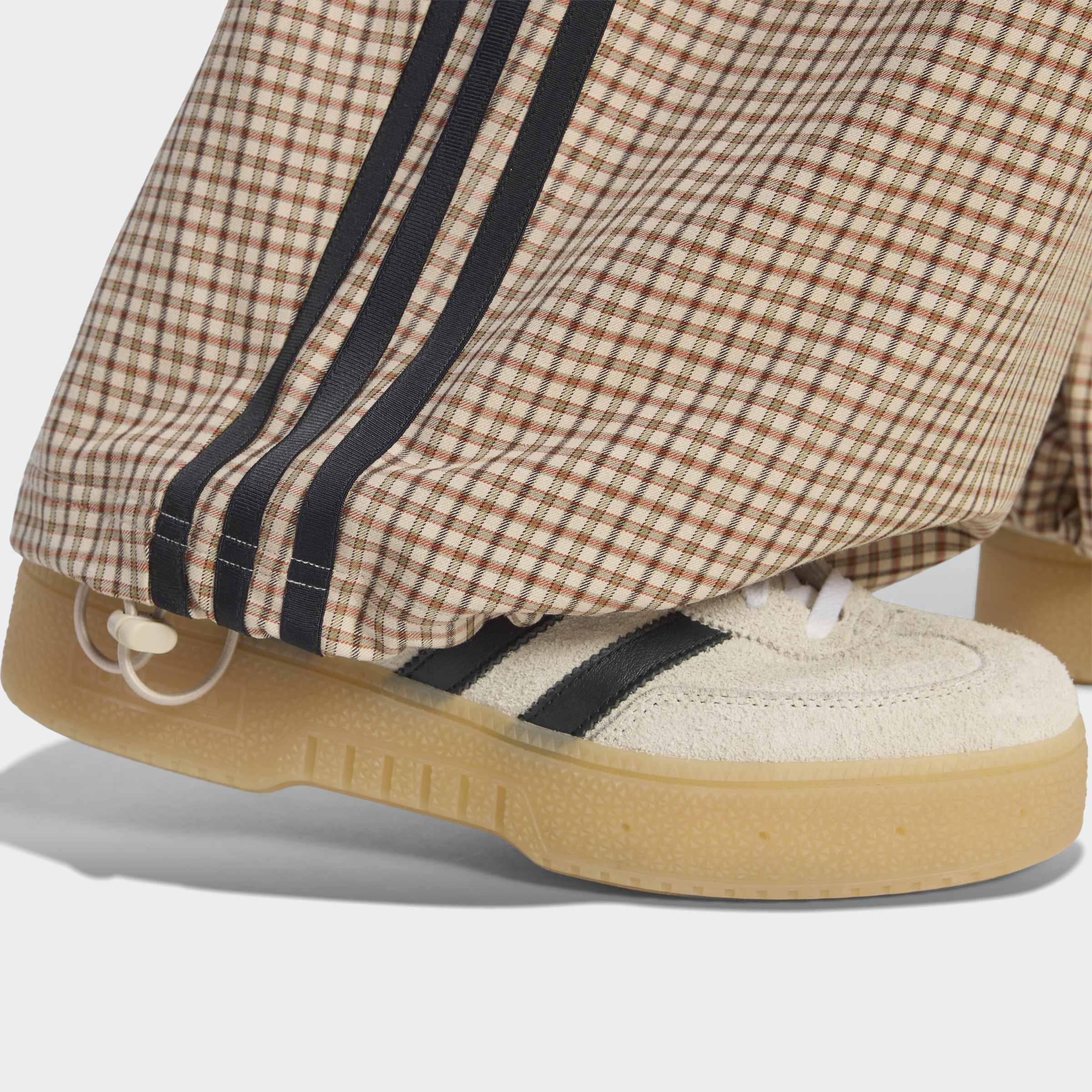 Checks Trouser Losse Trousers, Beige, A701_ONE, large image number 3