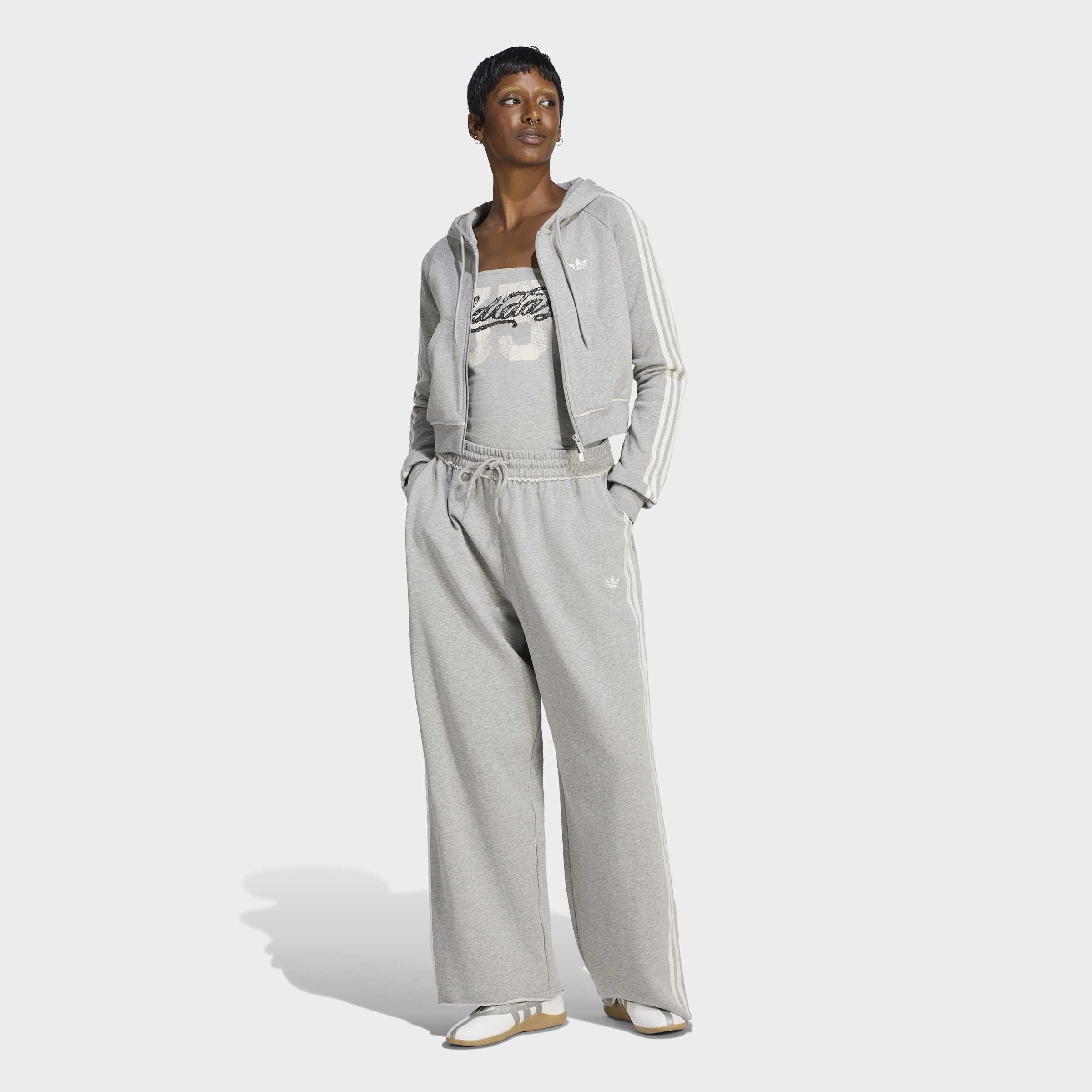 Graphic Losse Sweat Joggers, Grey, A701_ONE, large image number 5