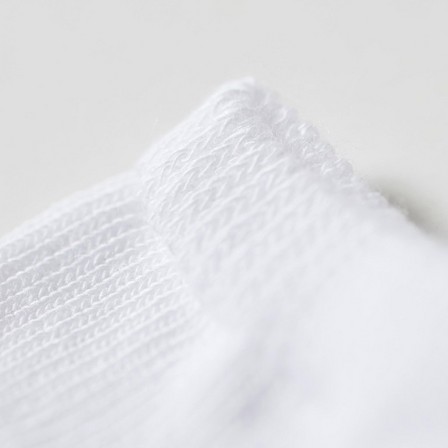 Unisex Trefoil Liner Socks 3 Pairs, White, A701_ONE, large image number 9