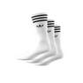 Unisex Crew Socks 3 Pairs, White, A701_ONE, thumbnail image number 18