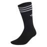 Black UO Adidas Solid Crew Socks 3 Pairs, A701_ONE, thumbnail image number 3